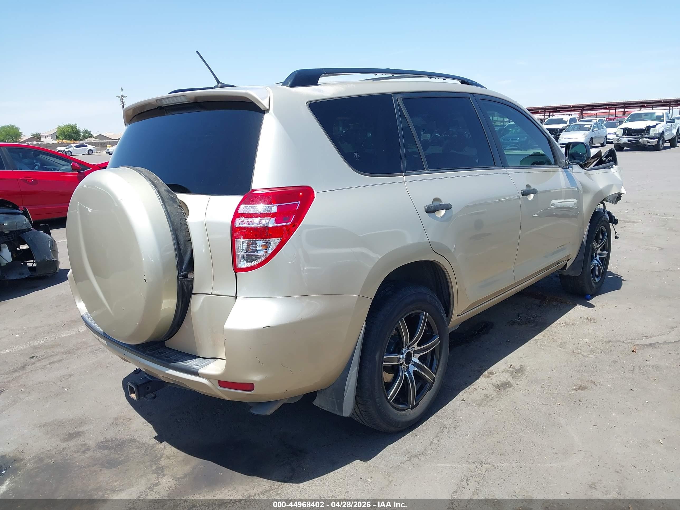 2009 Toyota Rav4   Gold vin: JTMZF33V89D013762