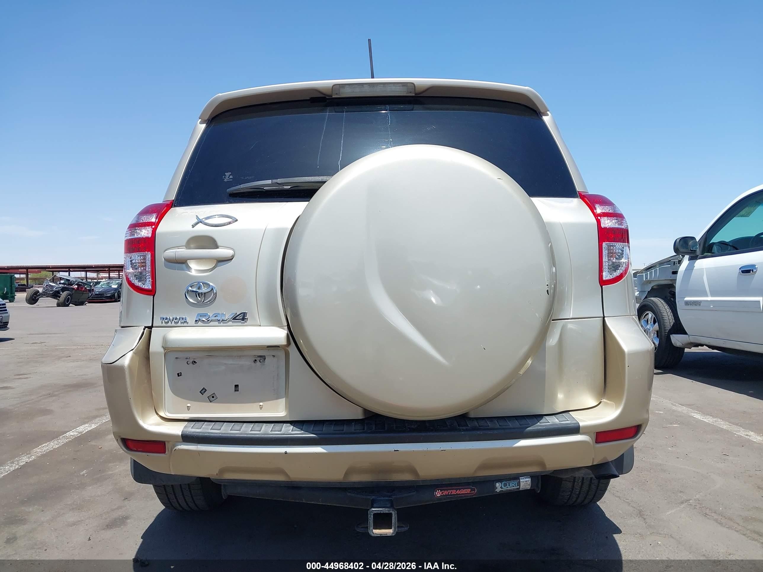 2009 Toyota Rav4   Gold vin: JTMZF33V89D013762