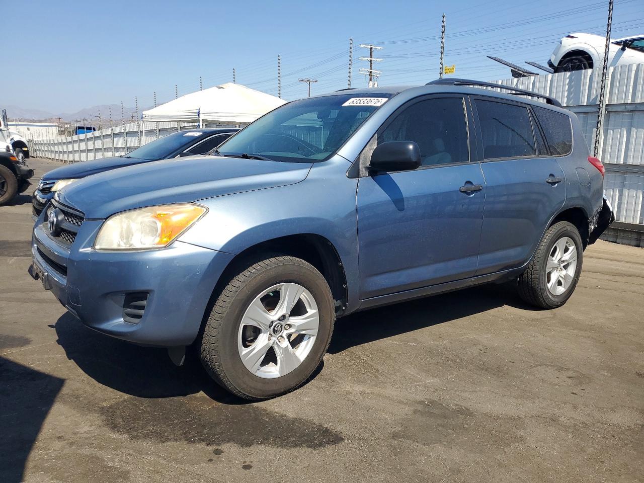 2009 Toyota Rav4 Base Blue vin: JTMZF33V995011643