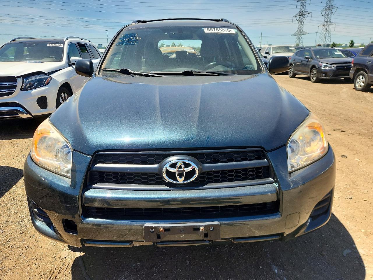 2009 Toyota Rav4 Base Green vin: JTMZF33V995012260