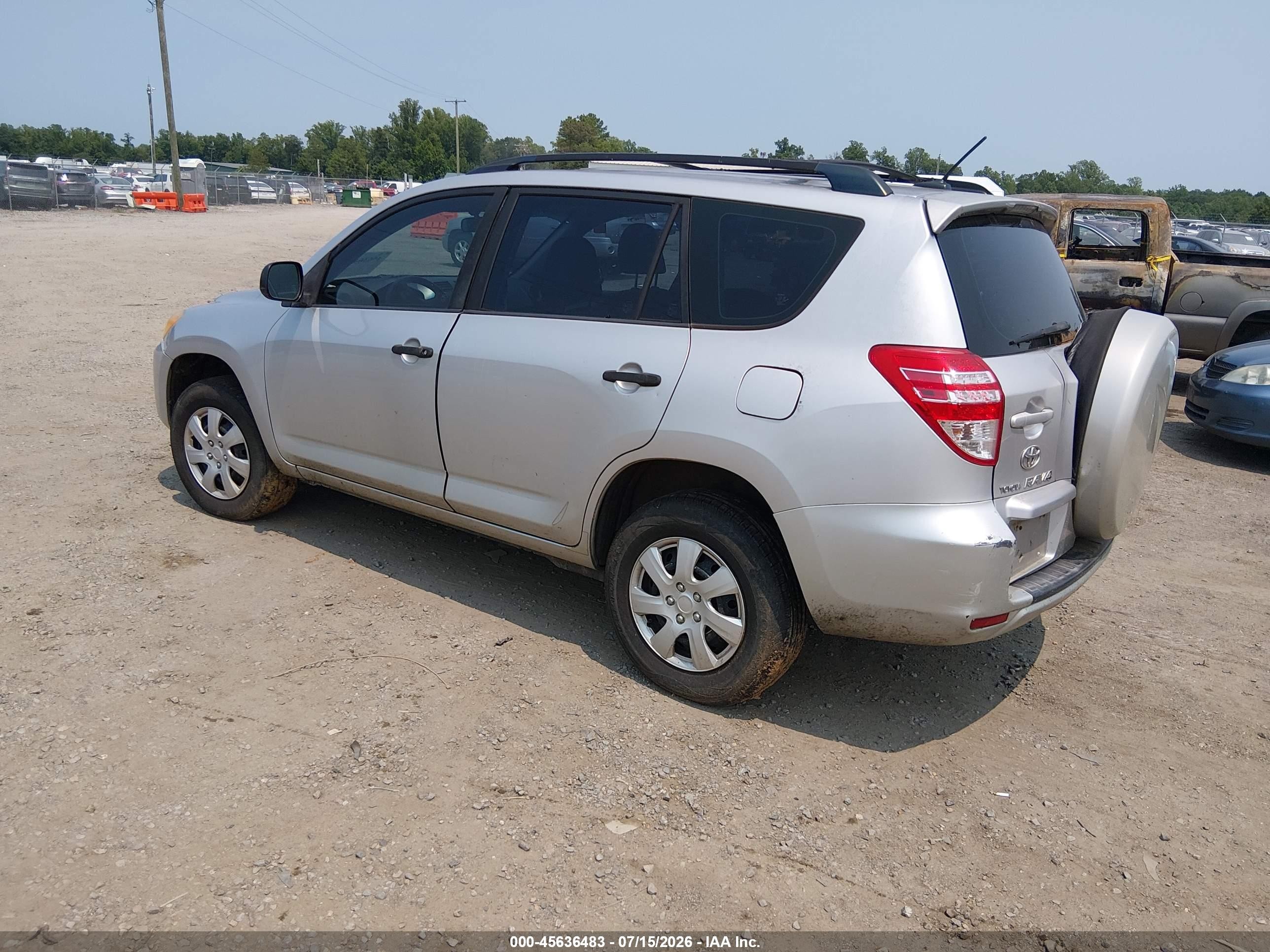 2009 Toyota Rav4   Silver vin: JTMZF33V99D002172