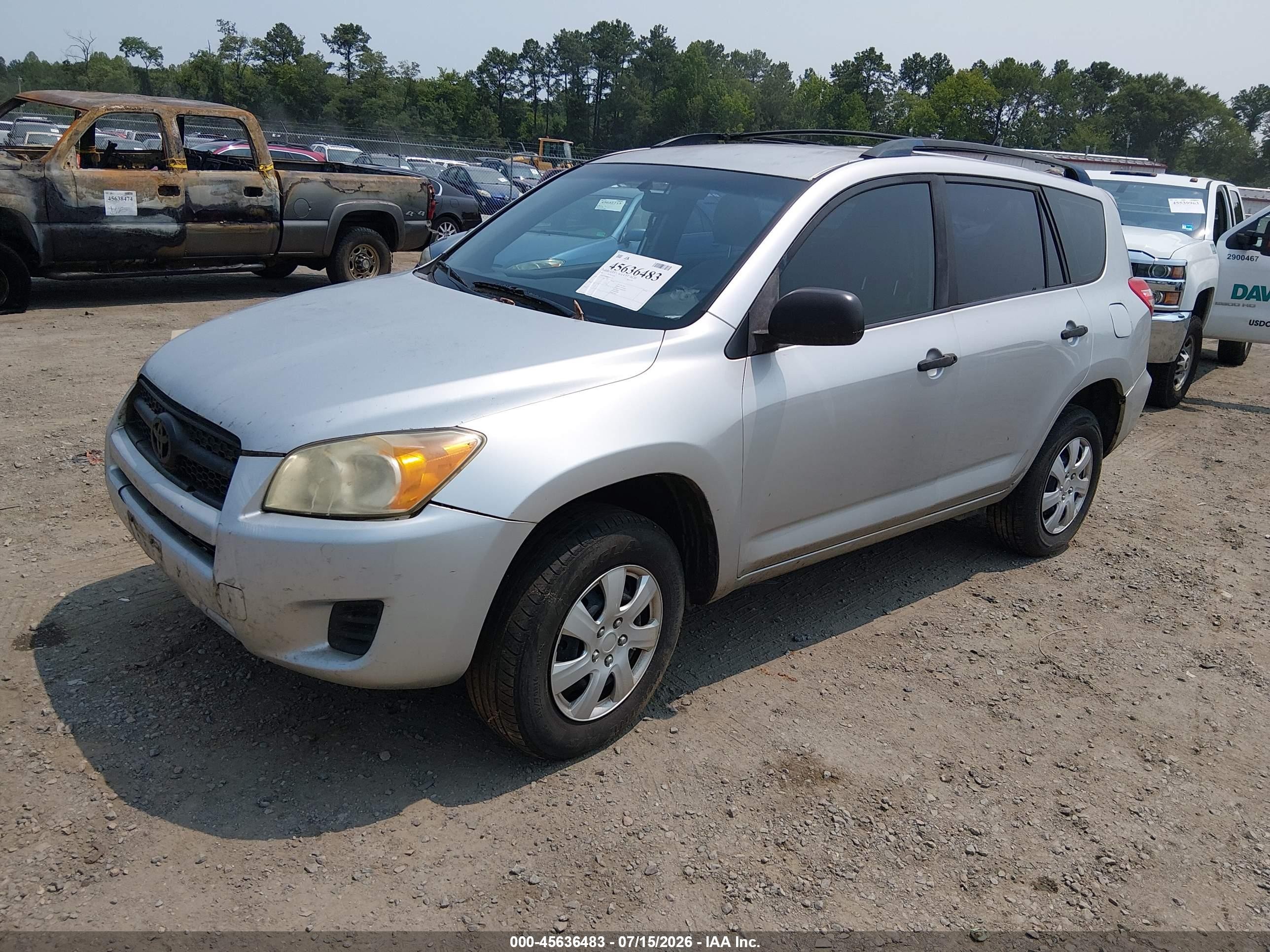 2009 Toyota Rav4   Silver vin: JTMZF33V99D002172