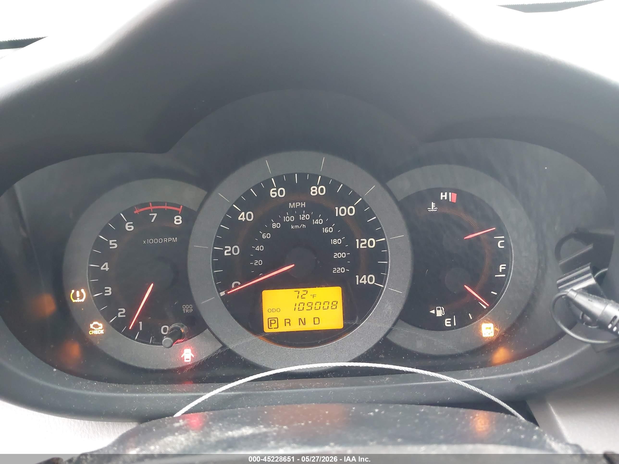 2009 Toyota Rav4   White vin: JTMZF33V99D004455