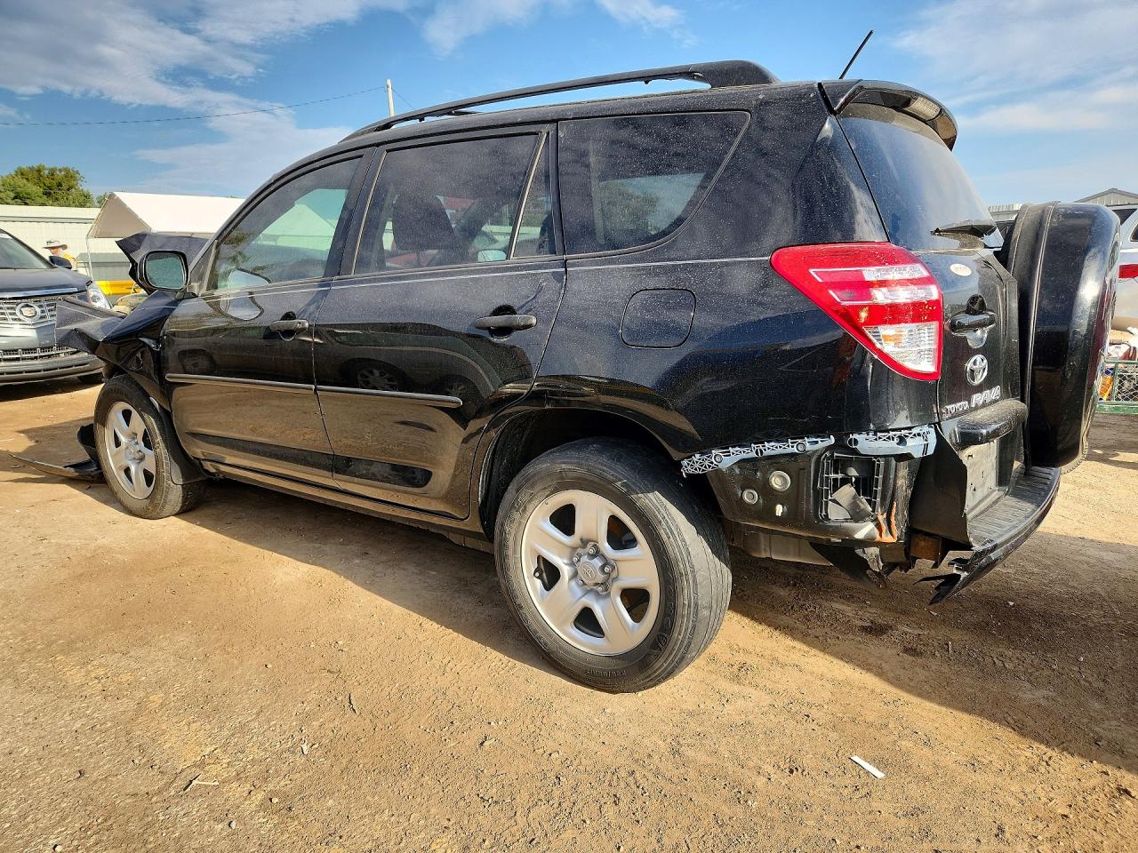 2009 Toyota Rav4 Base Black vin: JTMZF33V99D009106