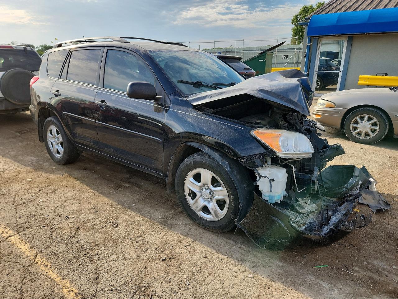 2009 Toyota Rav4 Base Black vin: JTMZF33V99D009106