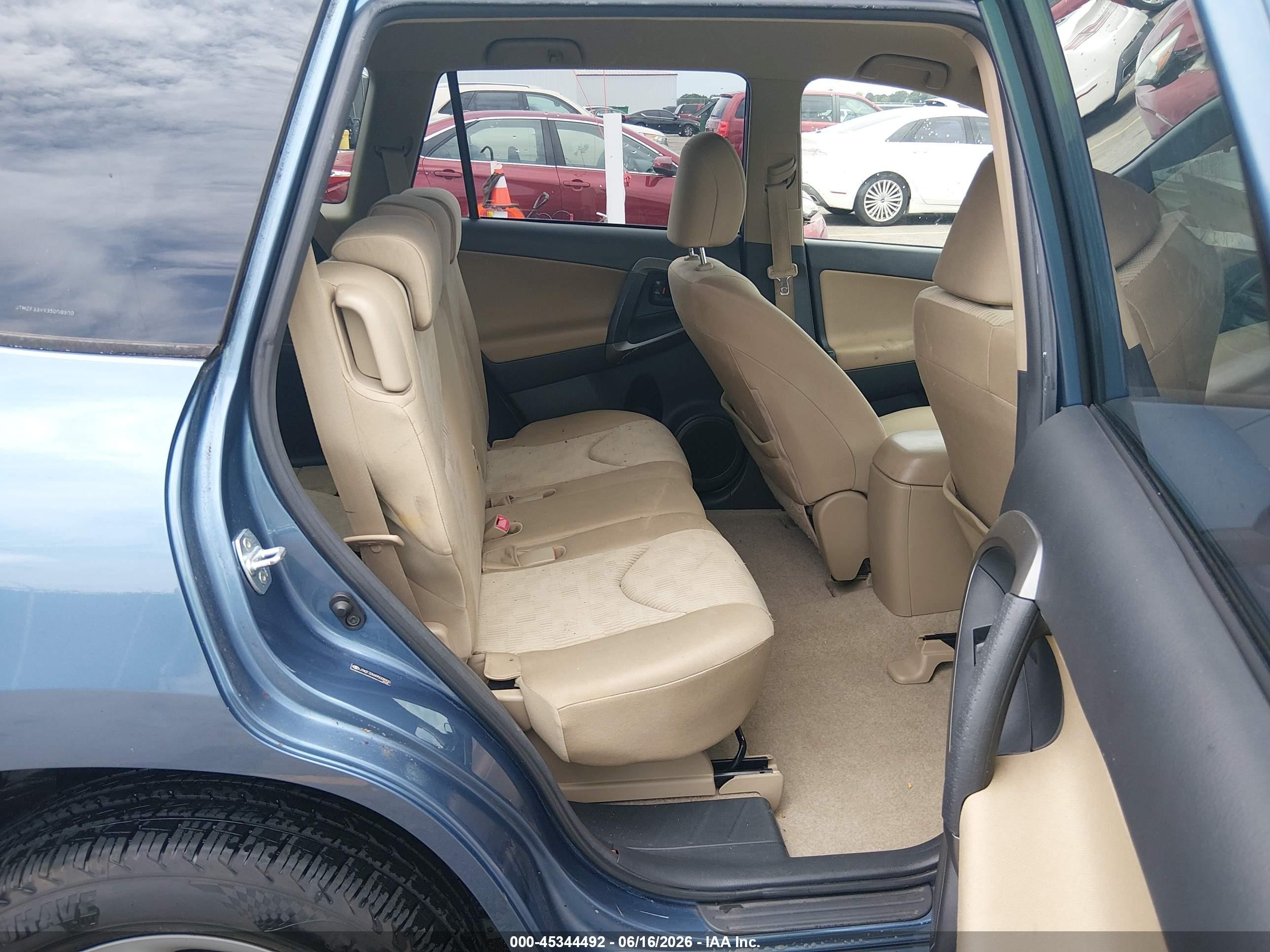 2009 Toyota Rav4   Blue vin: JTMZF33VX95008900