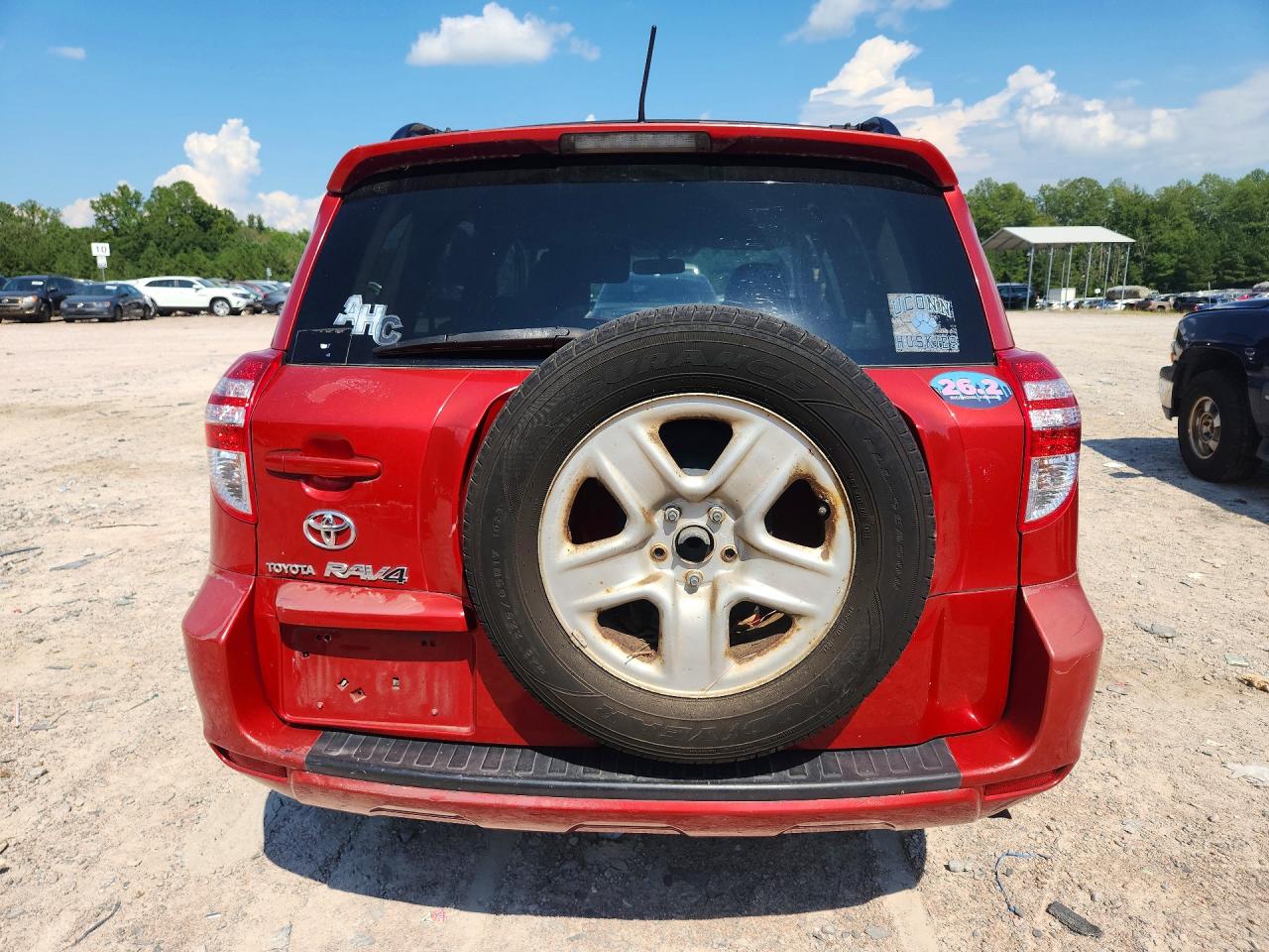 2009 Toyota Rav4 Base Red vin: JTMZF33VX9D004903