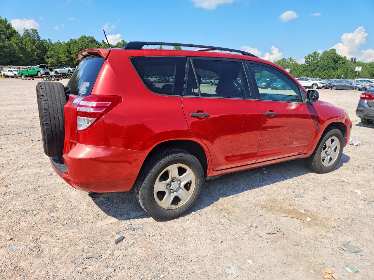 2009 Toyota Rav4 Base Red vin: JTMZF33VX9D004903