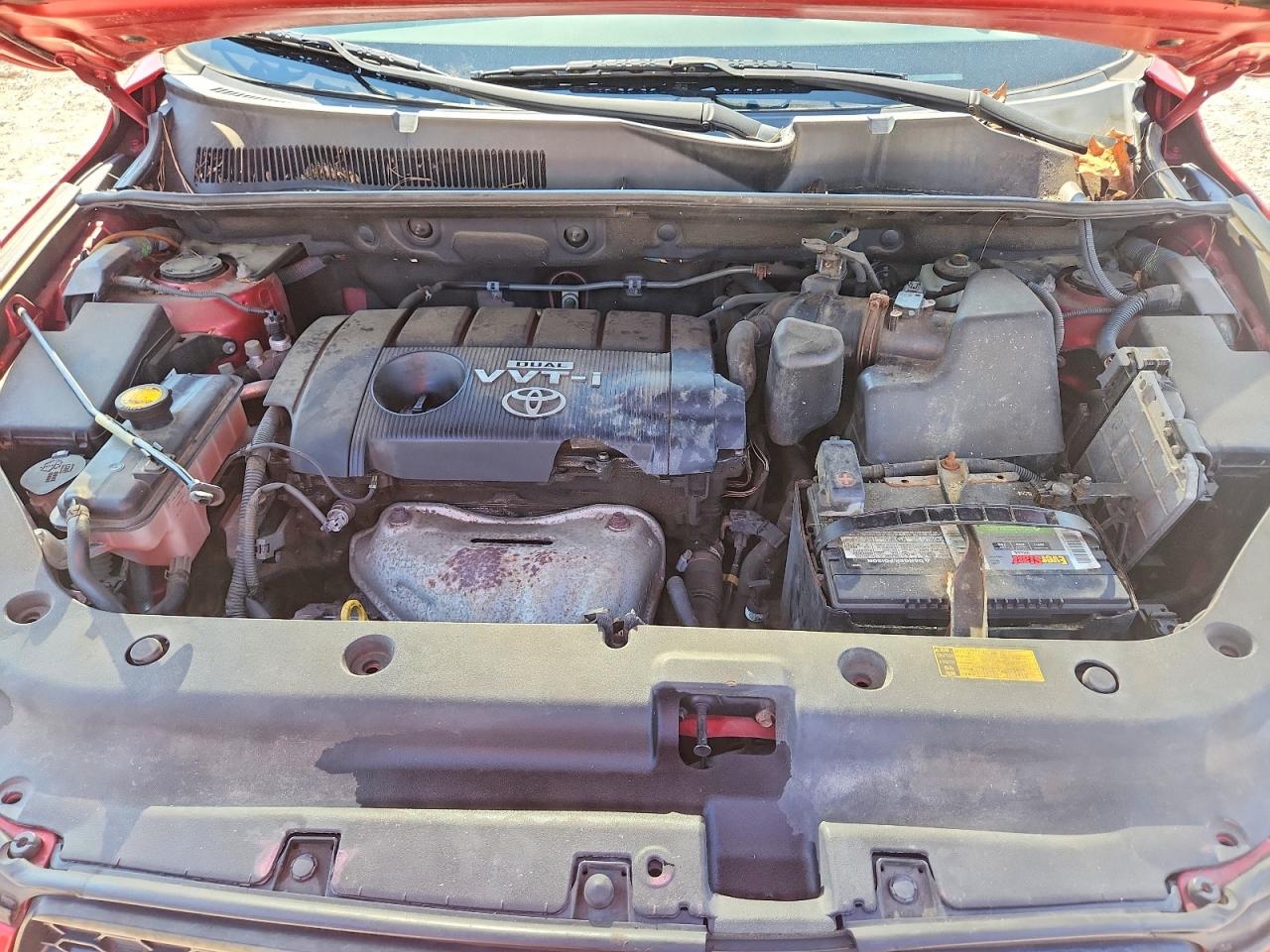 2009 Toyota Rav4 Base Red vin: JTMZF33VX9D004903