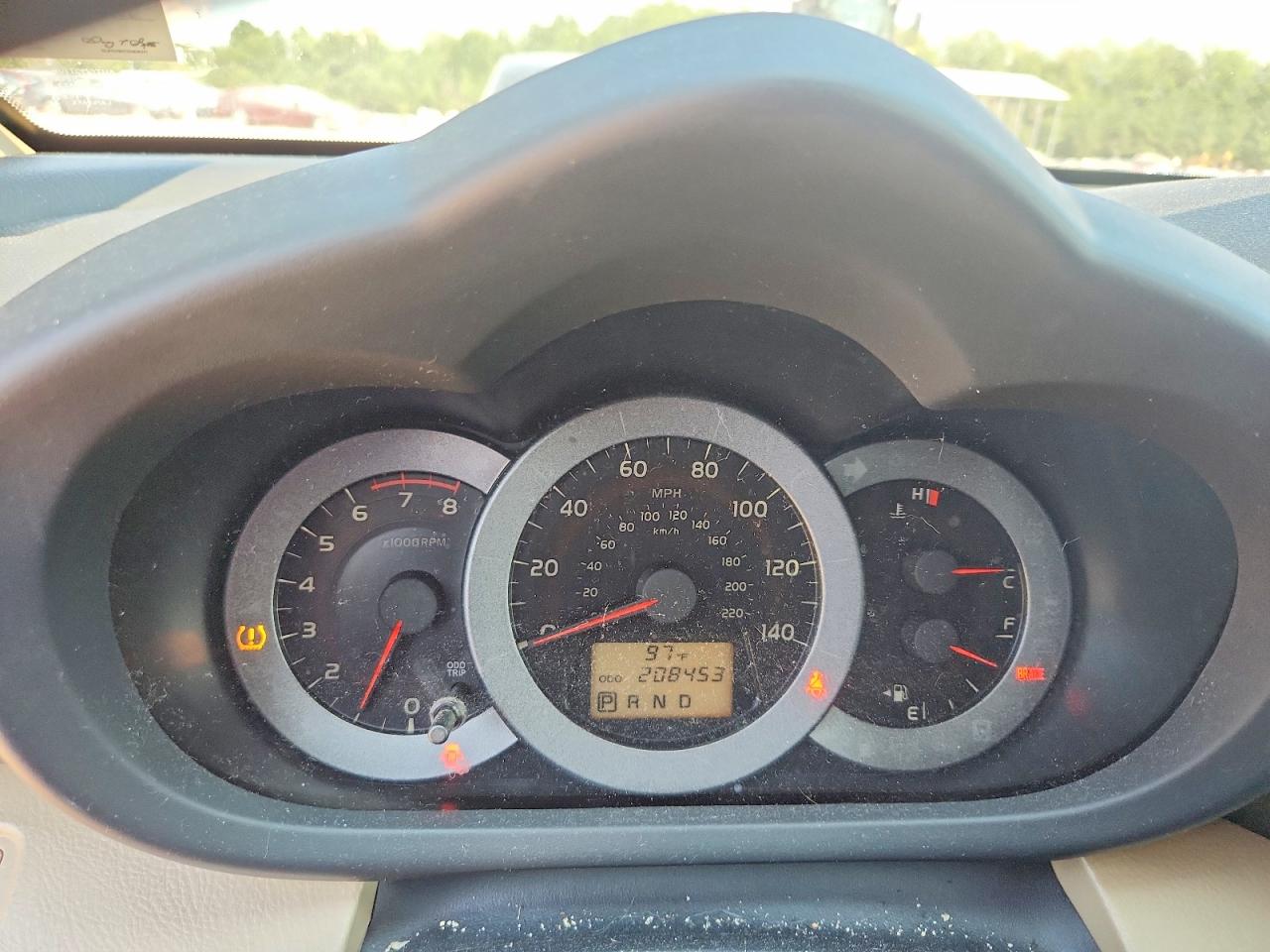 2009 Toyota Rav4 Base Red vin: JTMZF33VX9D004903