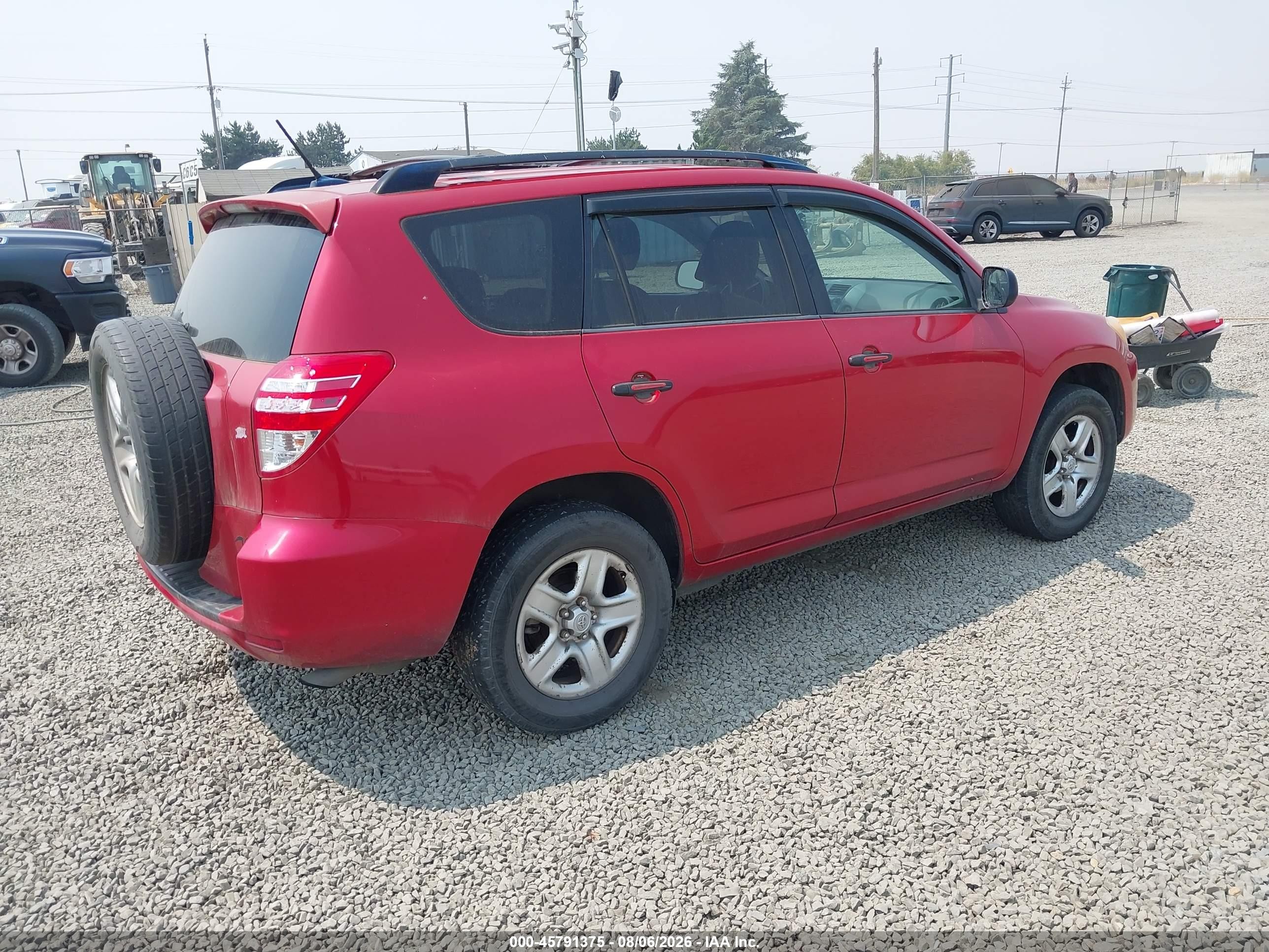 2009 Toyota Rav4   Красный vin: JTMZF33VX9D009857