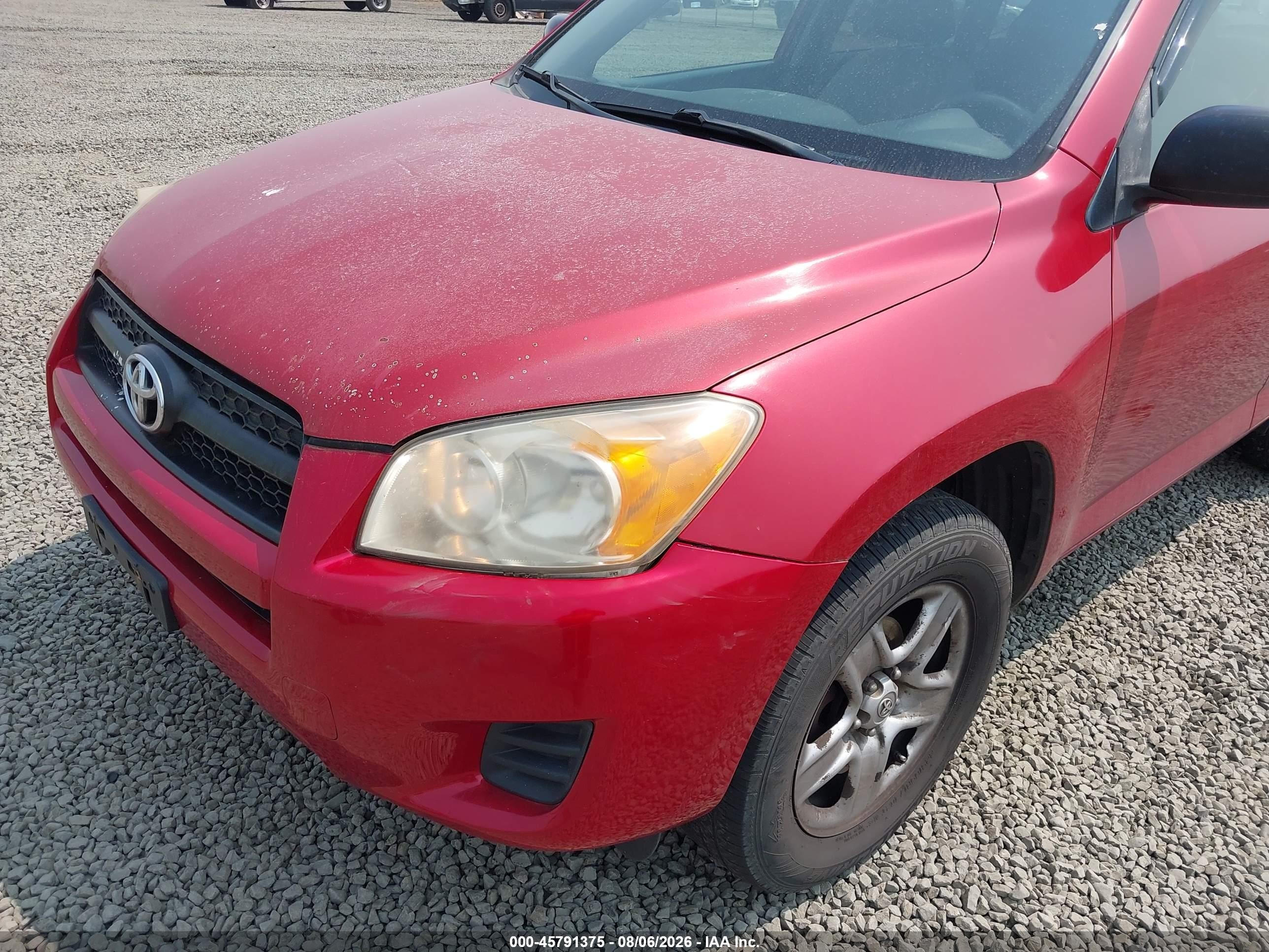 2009 Toyota Rav4   Красный vin: JTMZF33VX9D009857