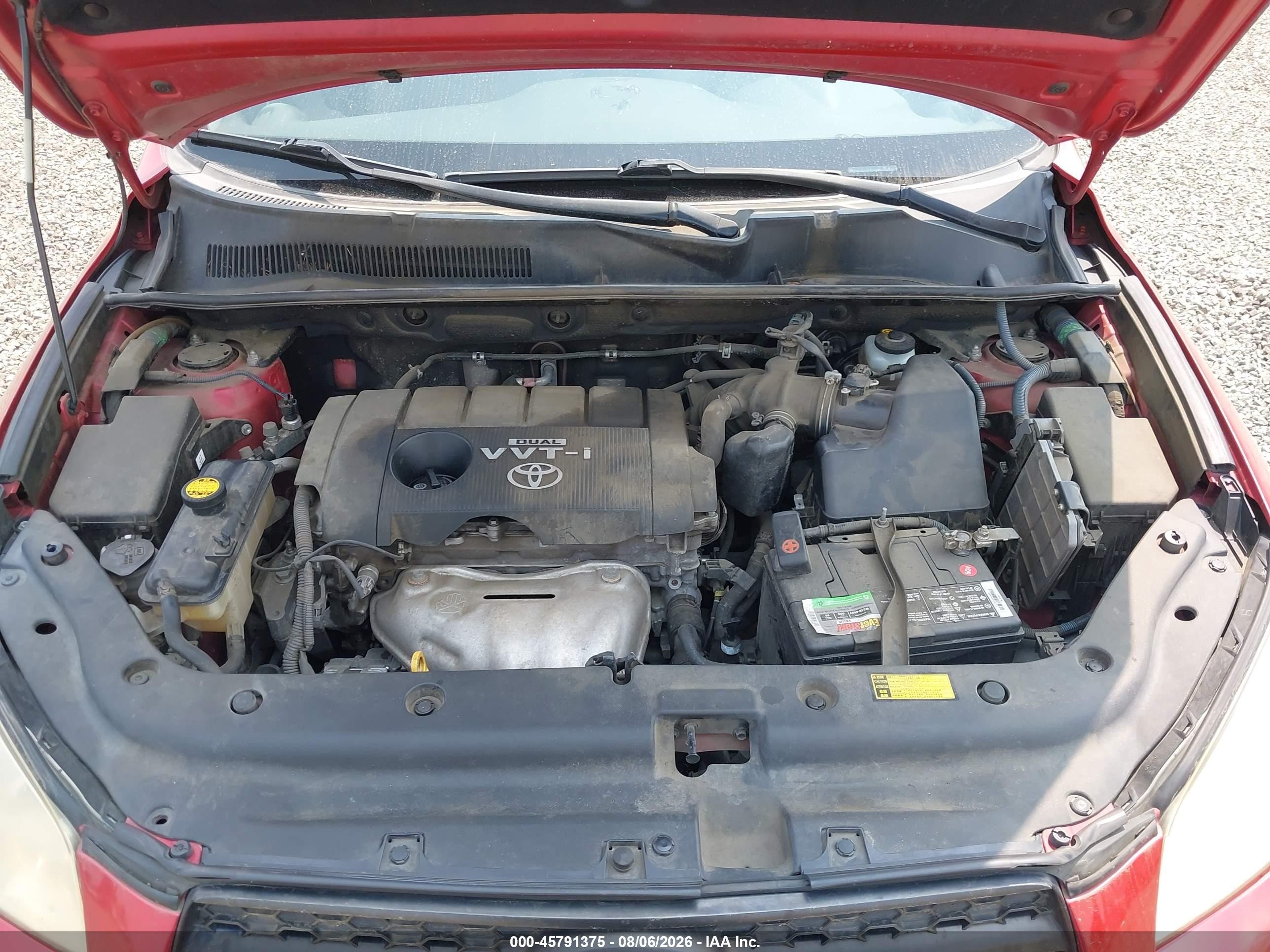 2009 Toyota Rav4   Красный vin: JTMZF33VX9D009857