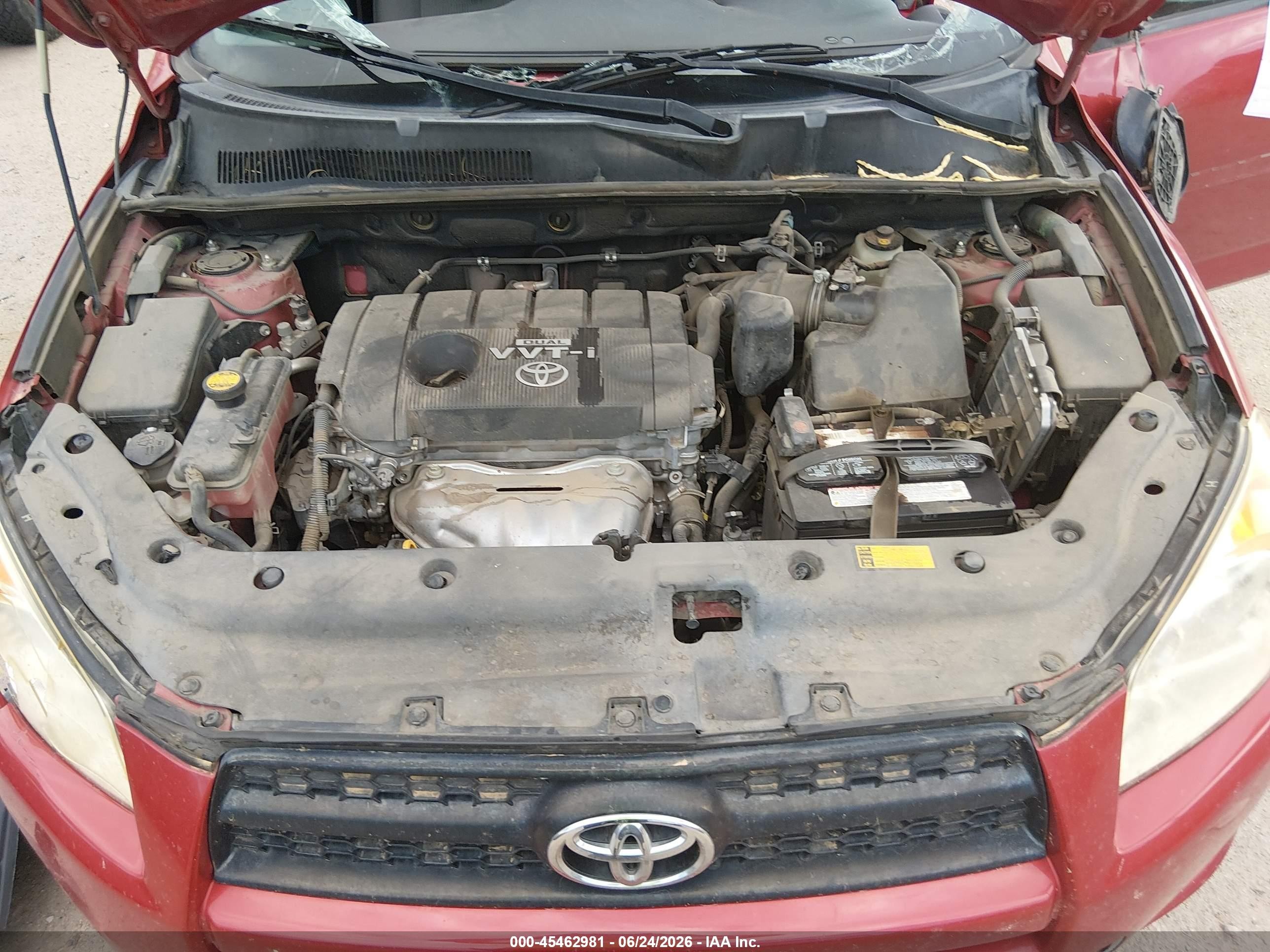 2009 Toyota Rav4   Red vin: JTMZF33VX9D010474