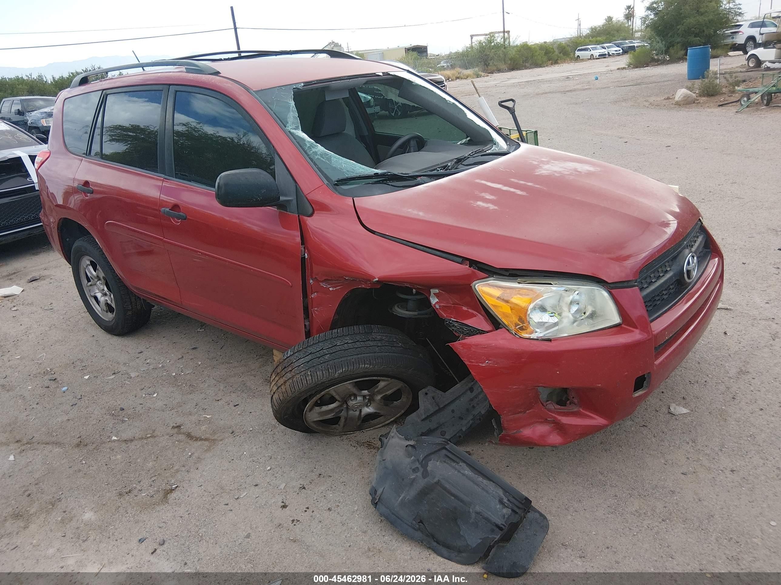 2009 Toyota Rav4   Red vin: JTMZF33VX9D010474