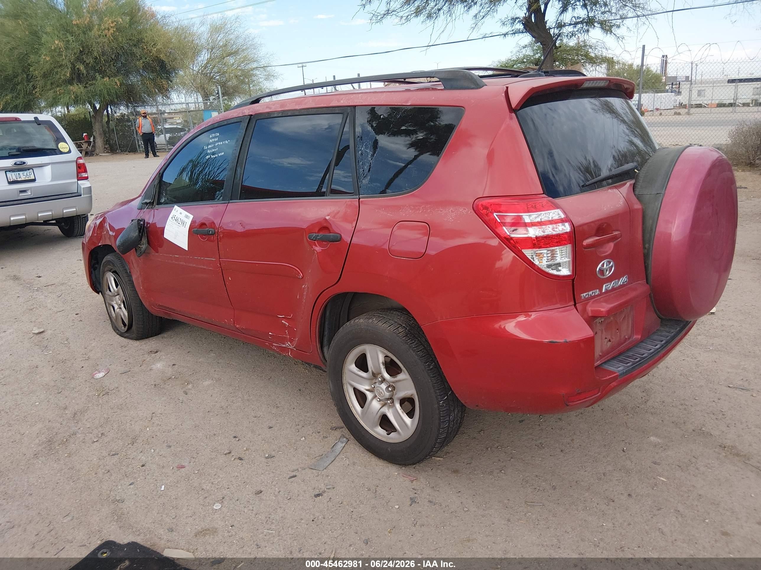 2009 Toyota Rav4   Red vin: JTMZF33VX9D010474