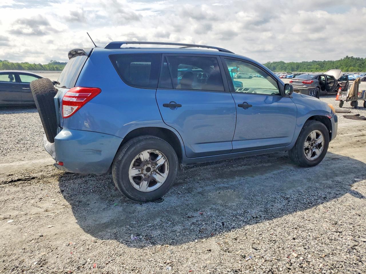 2009 Toyota Rav4 Base Blue vin: JTMZF35V195001959