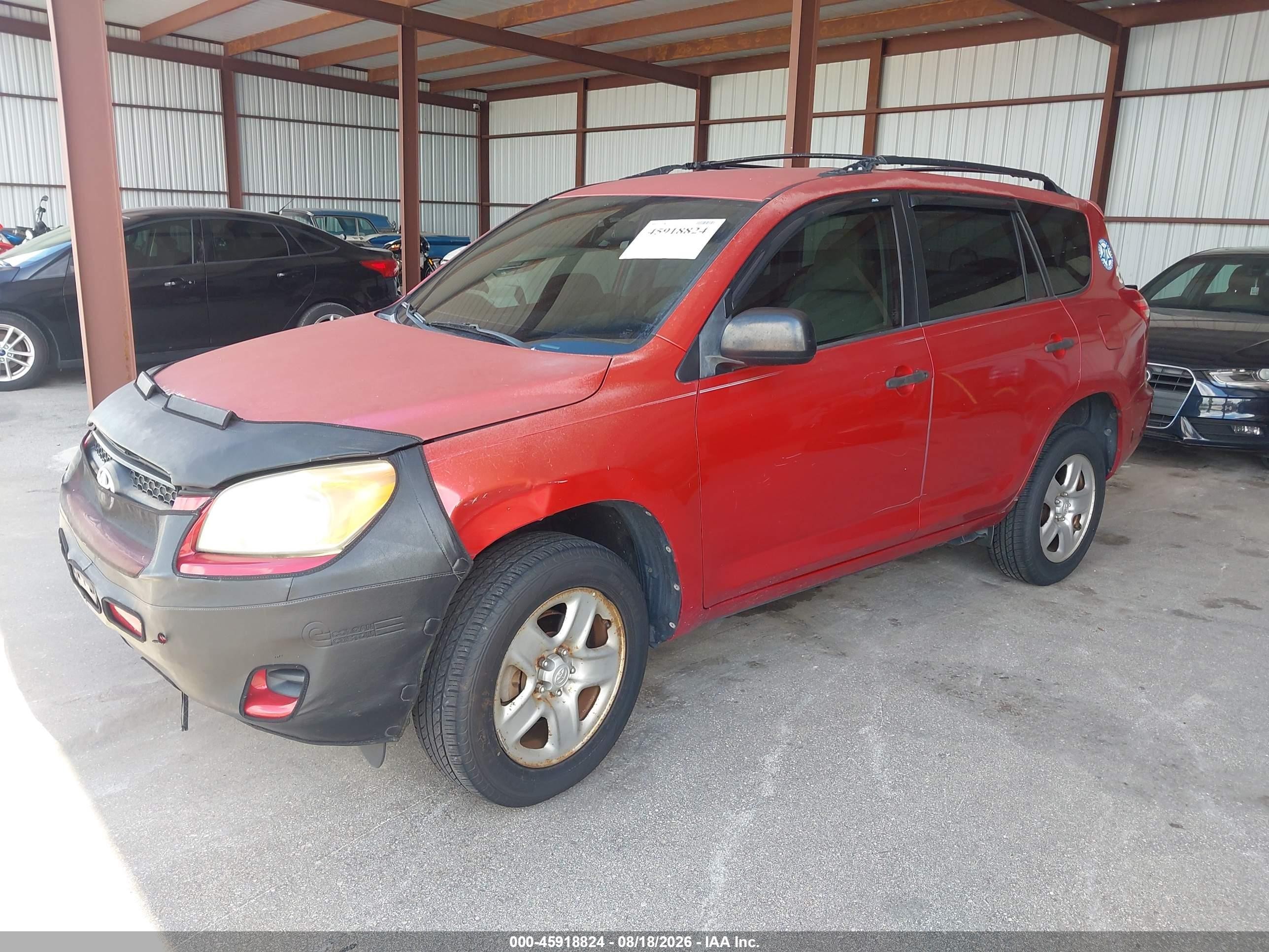2009 Toyota Rav4   Red vin: JTMZF35V395008914
