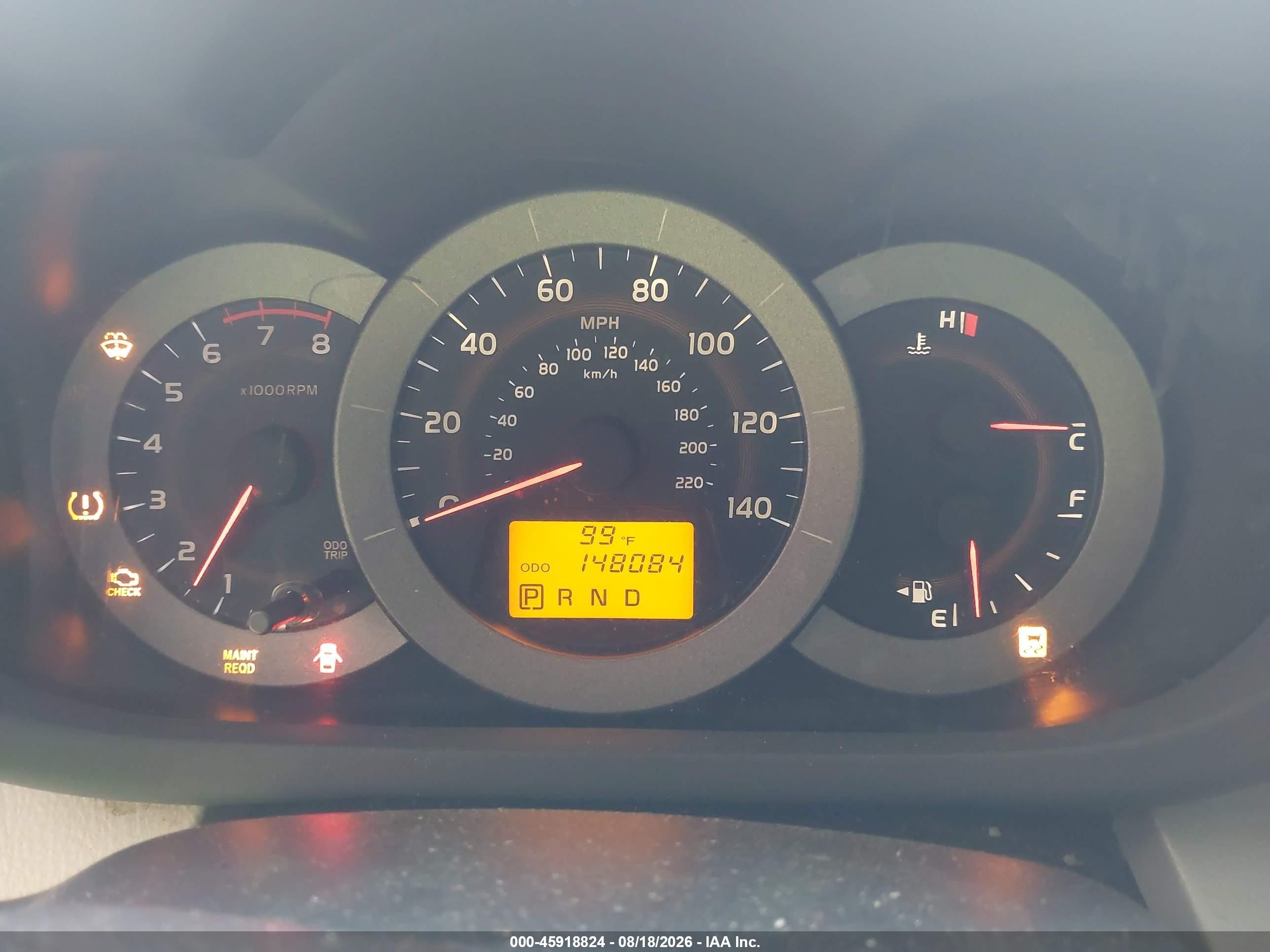 2009 Toyota Rav4   Red vin: JTMZF35V395008914