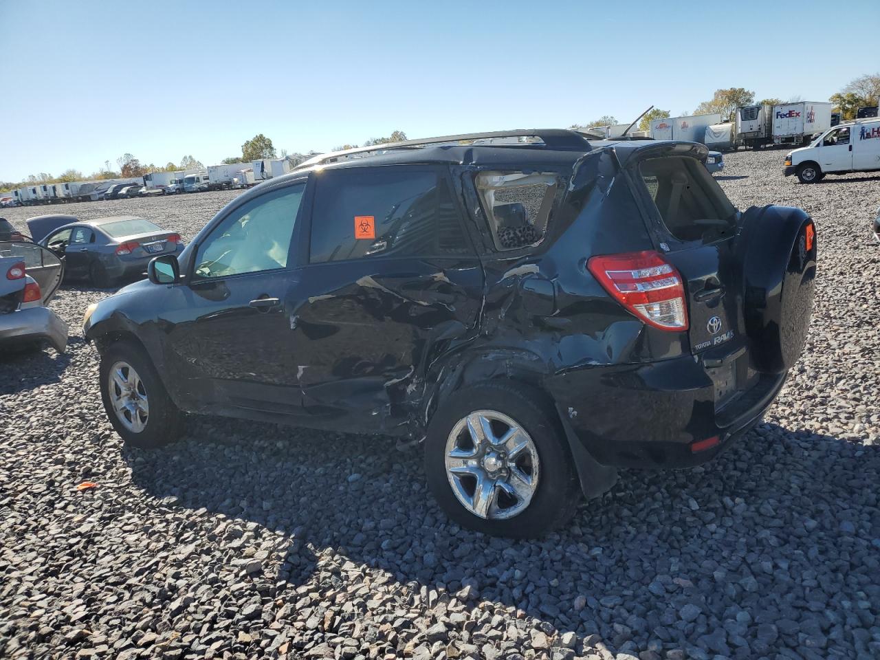 2009 Toyota Rav4 Black vin: JTMZF35V495012745