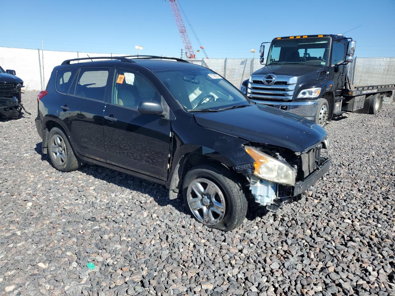 2009 Toyota Rav4 Black vin: JTMZF35V495012745