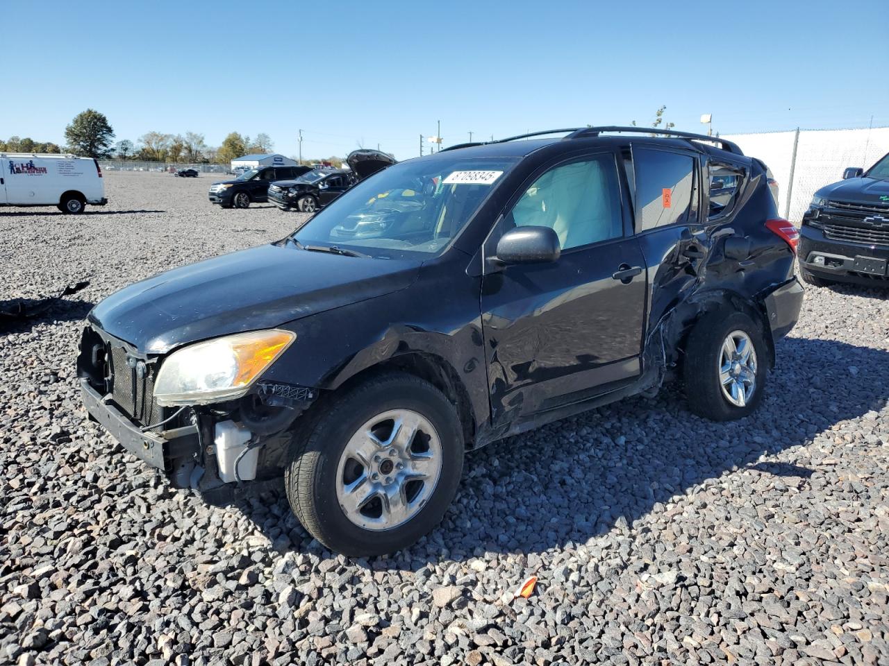 2009 Toyota Rav4 Black vin: JTMZF35V495012745