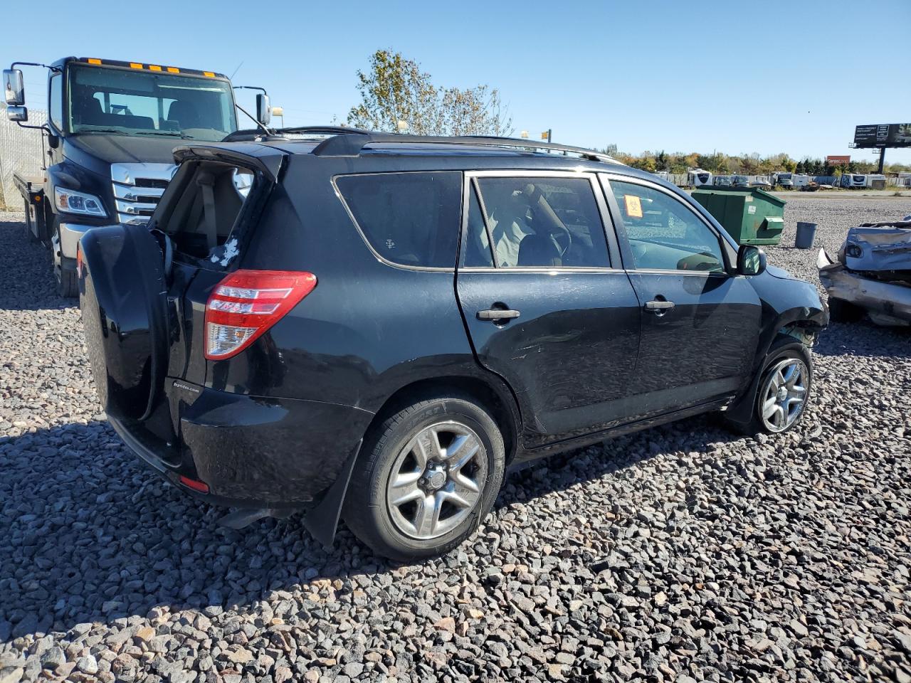 2009 Toyota Rav4 Black vin: JTMZF35V495012745