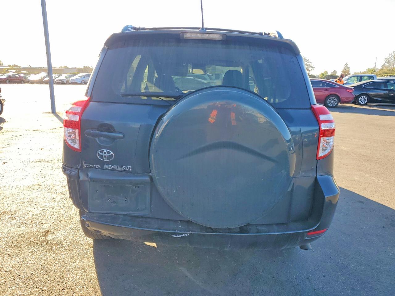 2009 Toyota Rav4 Base Gray vin: JTMZF35V595006226
