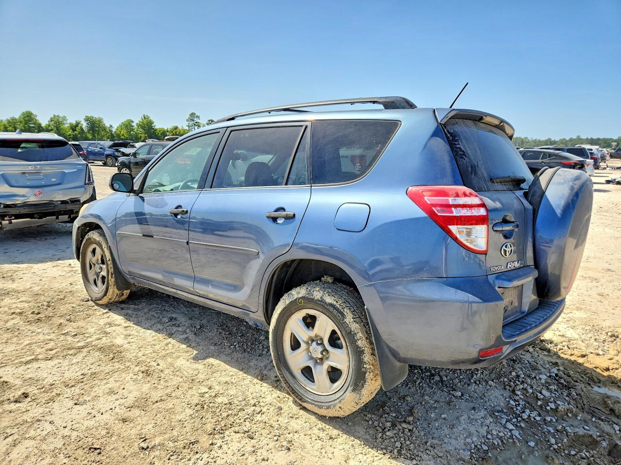 2010 Toyota Rav4 Base Blue vin: JTMZF4DV0AD021217