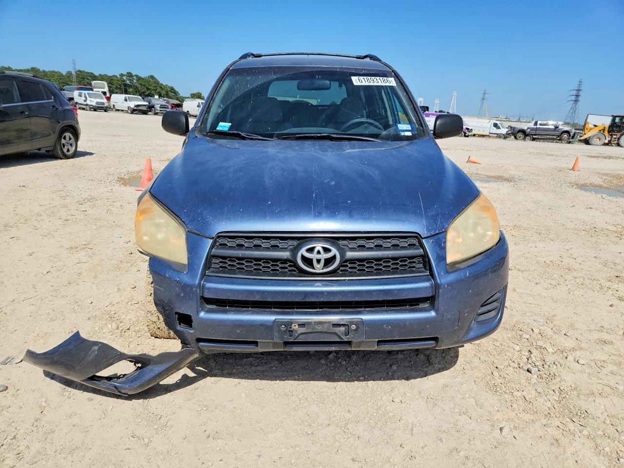 2010 Toyota Rav4 Base Blue vin: JTMZF4DV0AD021217