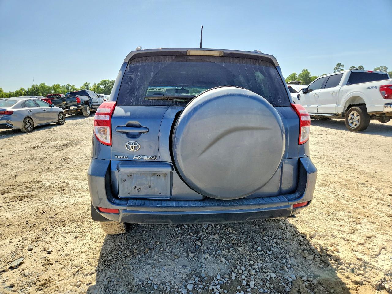 2010 Toyota Rav4 Base Blue vin: JTMZF4DV0AD021217