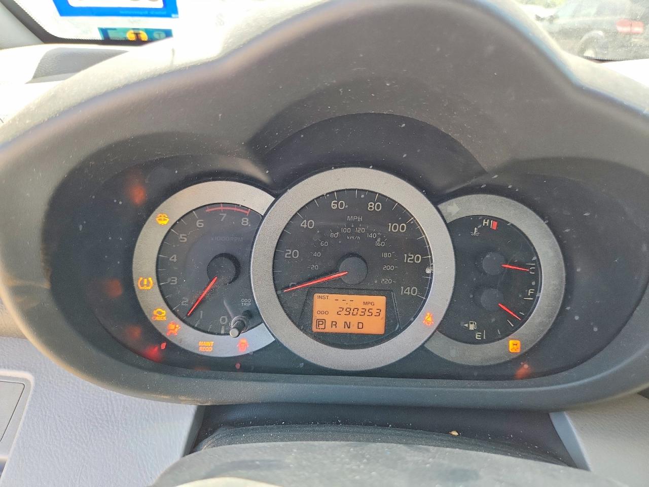 2010 Toyota Rav4 Base Blue vin: JTMZF4DV0AD021217