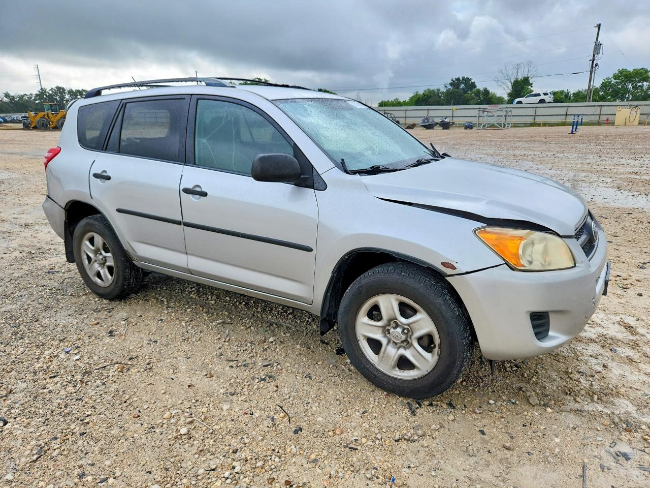 2011 Toyota Rav4 Base Silver vin: JTMZF4DV0B5032844