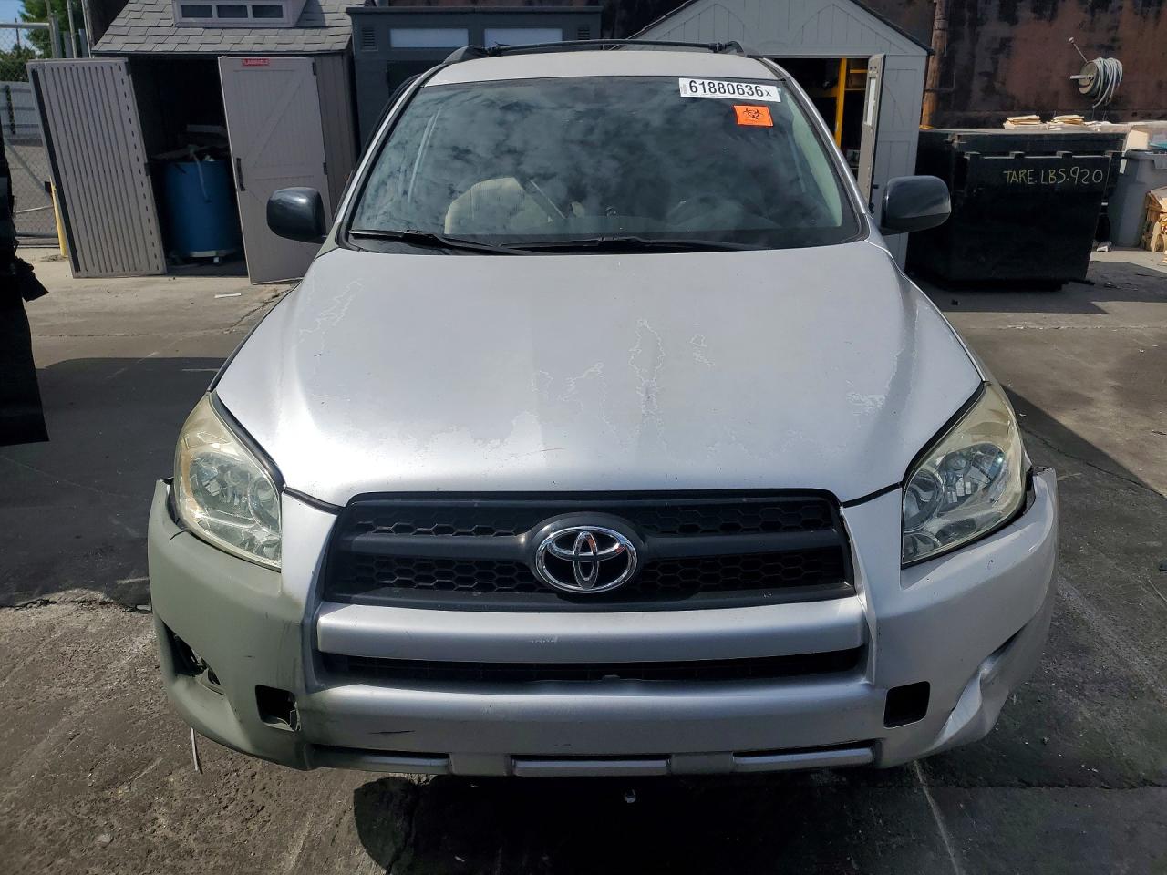 2011 Toyota Rav4 Base Silver vin: JTMZF4DV0BD031506