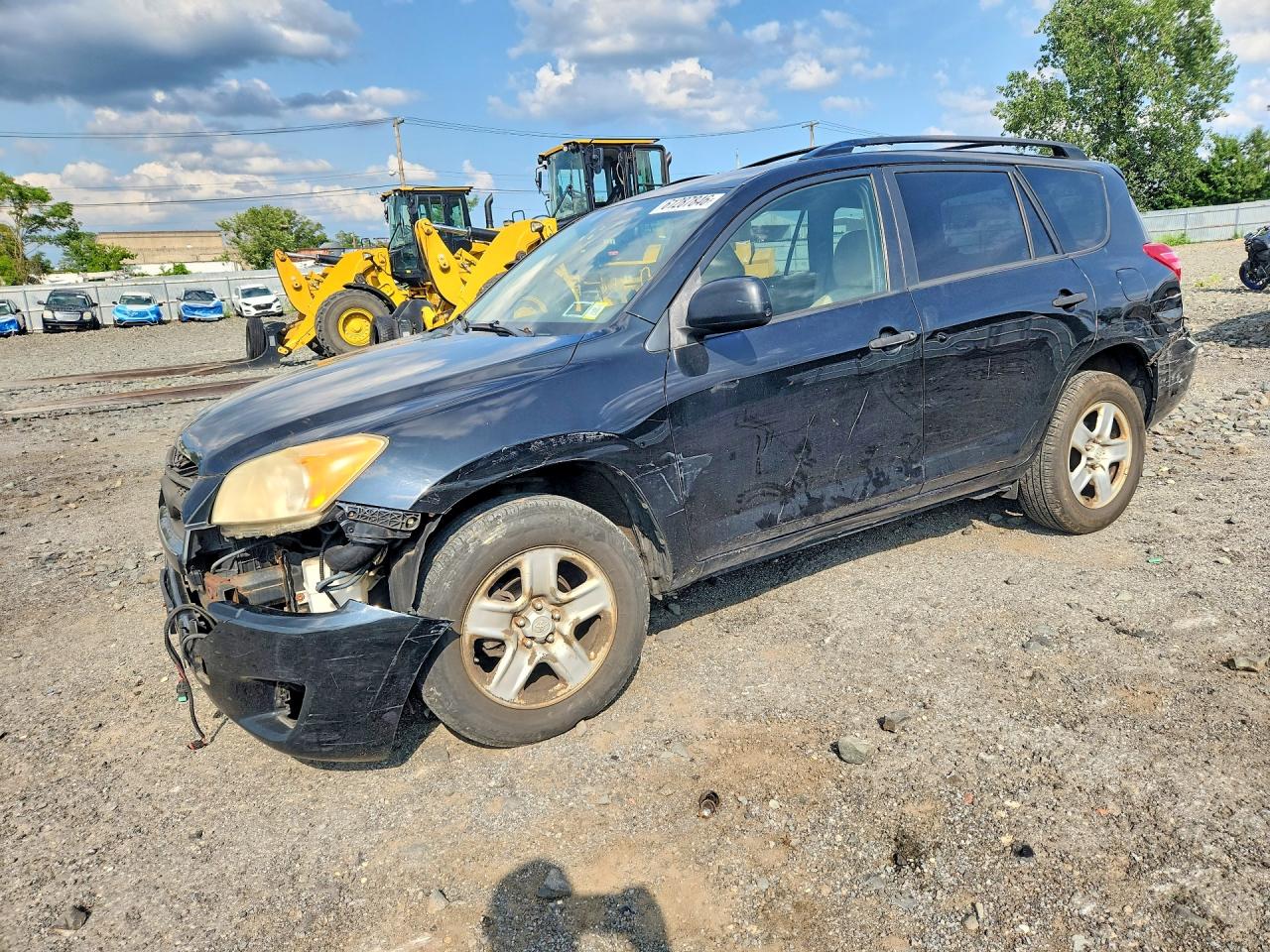 2010 Toyota Rav4 Base Black vin: JTMZF4DV1A5015758