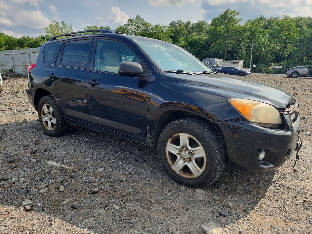 2010 Toyota Rav4 Base Black vin: JTMZF4DV1A5015758