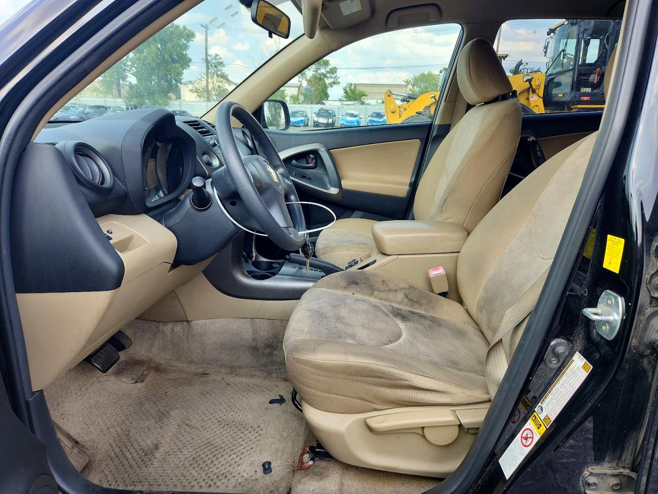 2010 Toyota Rav4 Base Black vin: JTMZF4DV1A5015758