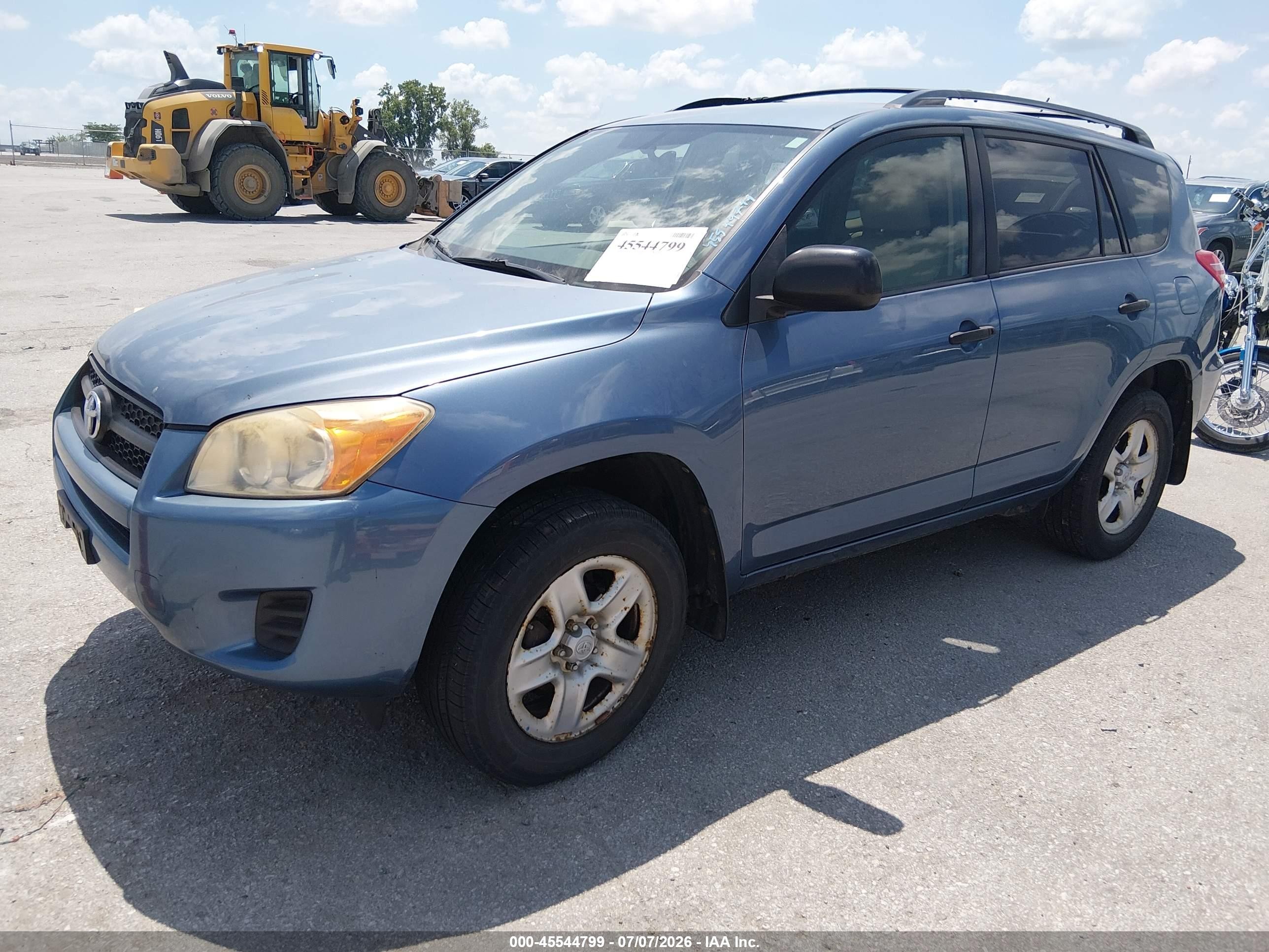 2010 Toyota Rav4   Light Blue vin: JTMZF4DV1A5022838