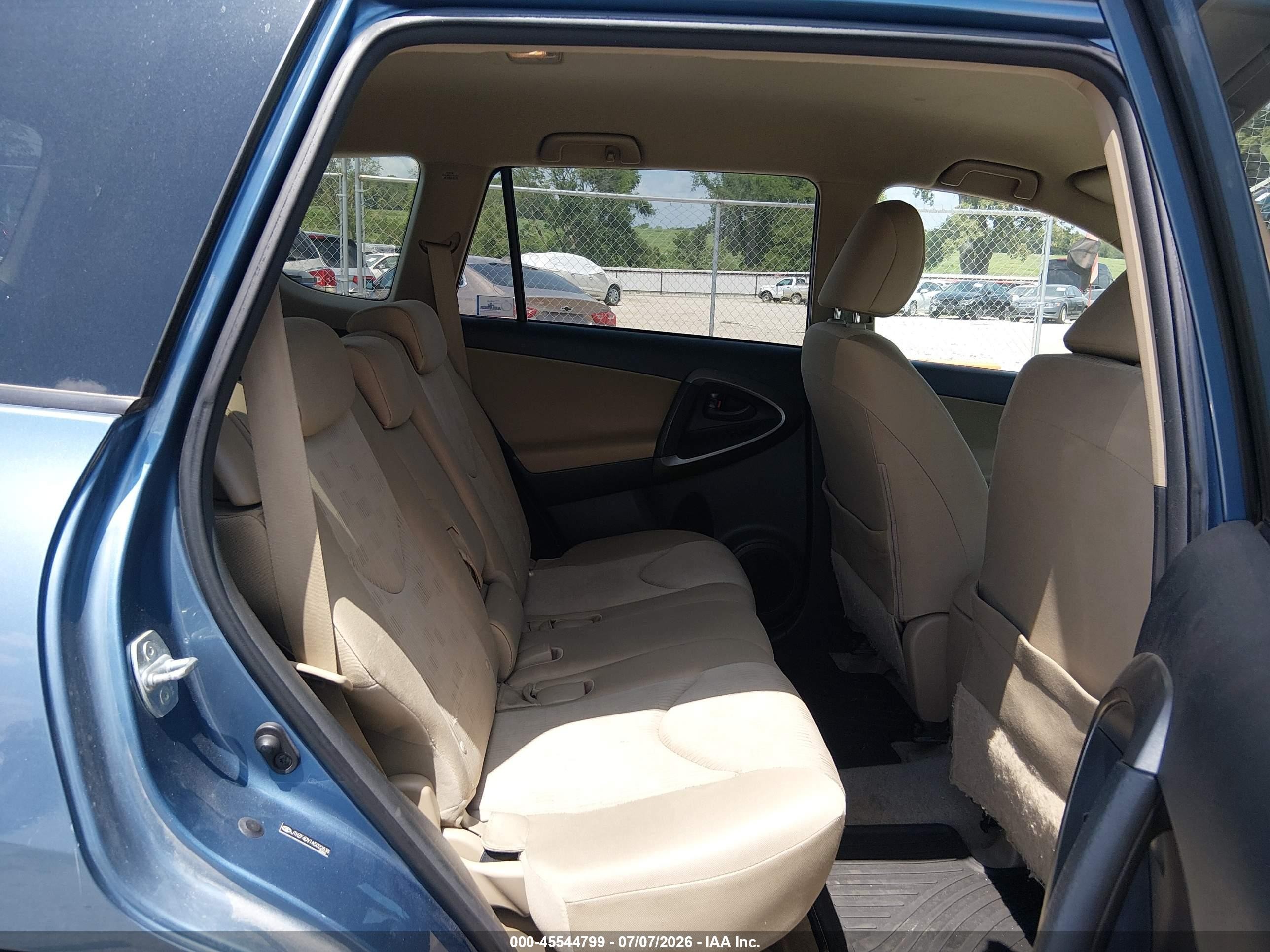 2010 Toyota Rav4   Light Blue vin: JTMZF4DV1A5022838