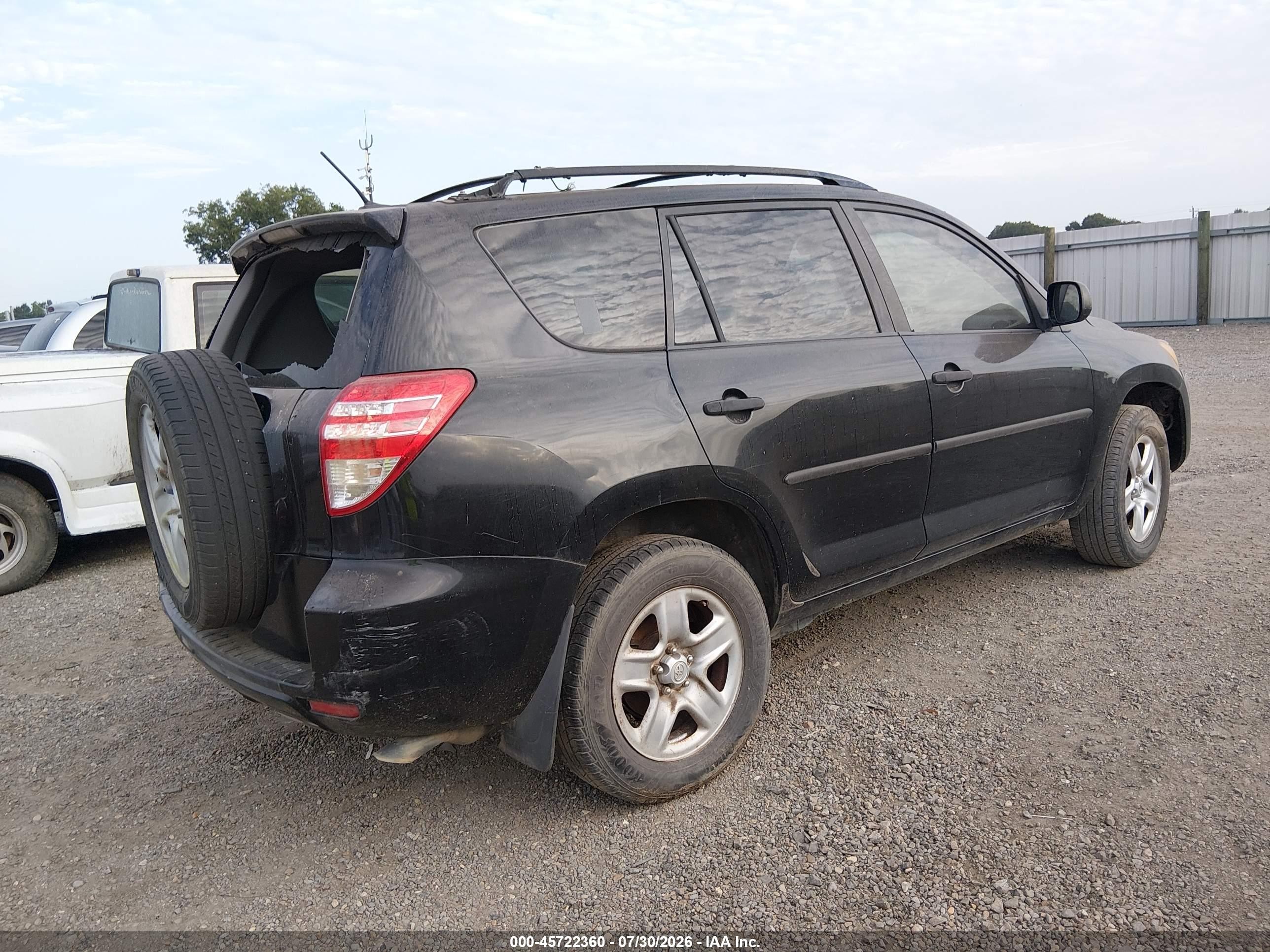 2010 Toyota Rav4   Black vin: JTMZF4DV1AD019587