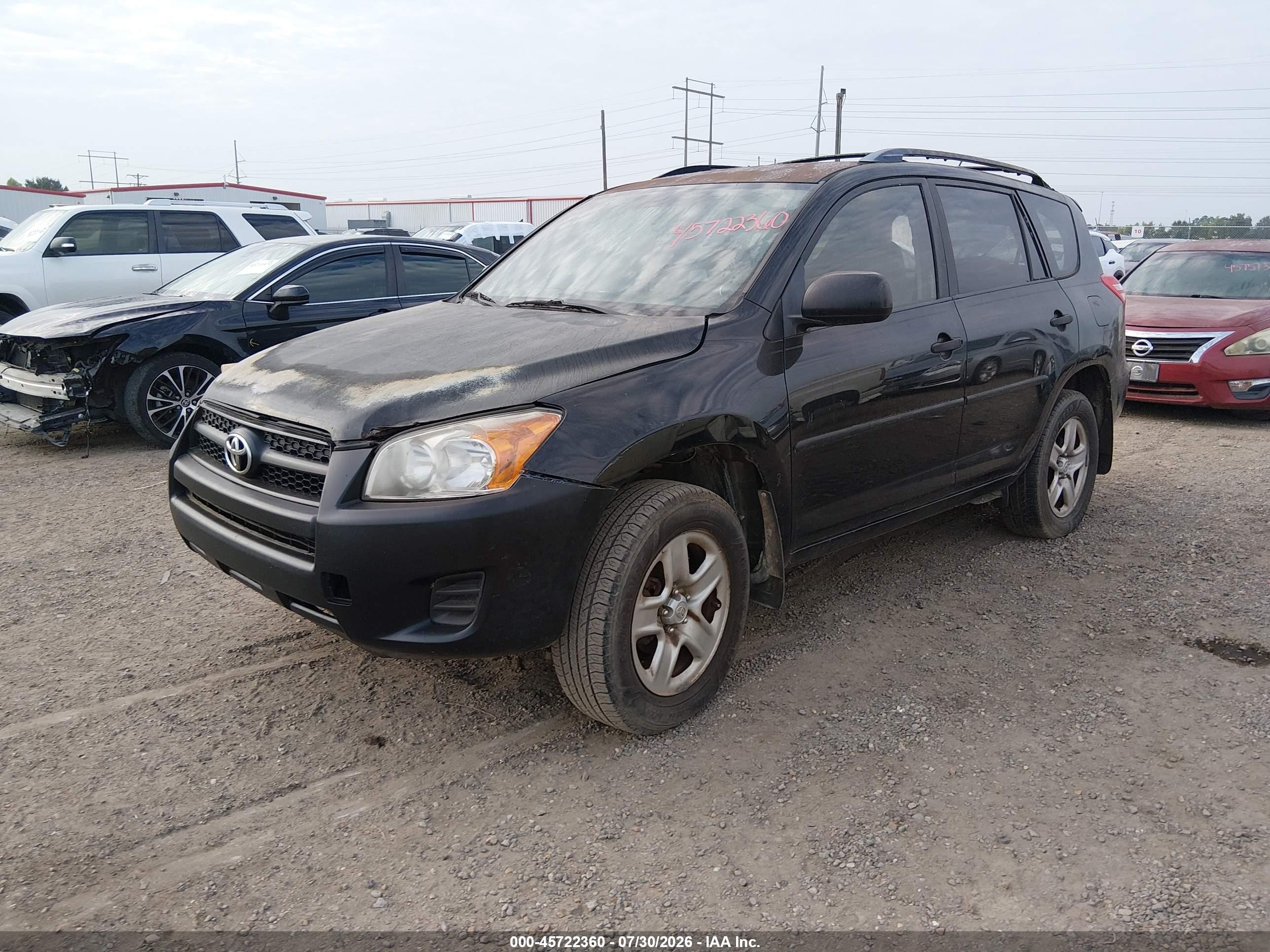 2010 Toyota Rav4   Black vin: JTMZF4DV1AD019587