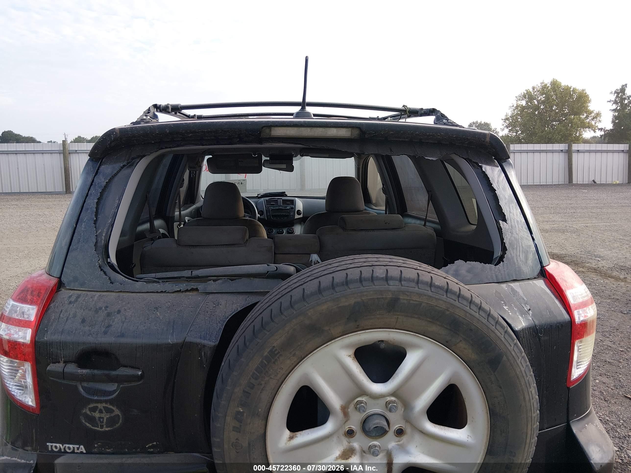 2010 Toyota Rav4   Black vin: JTMZF4DV1AD019587