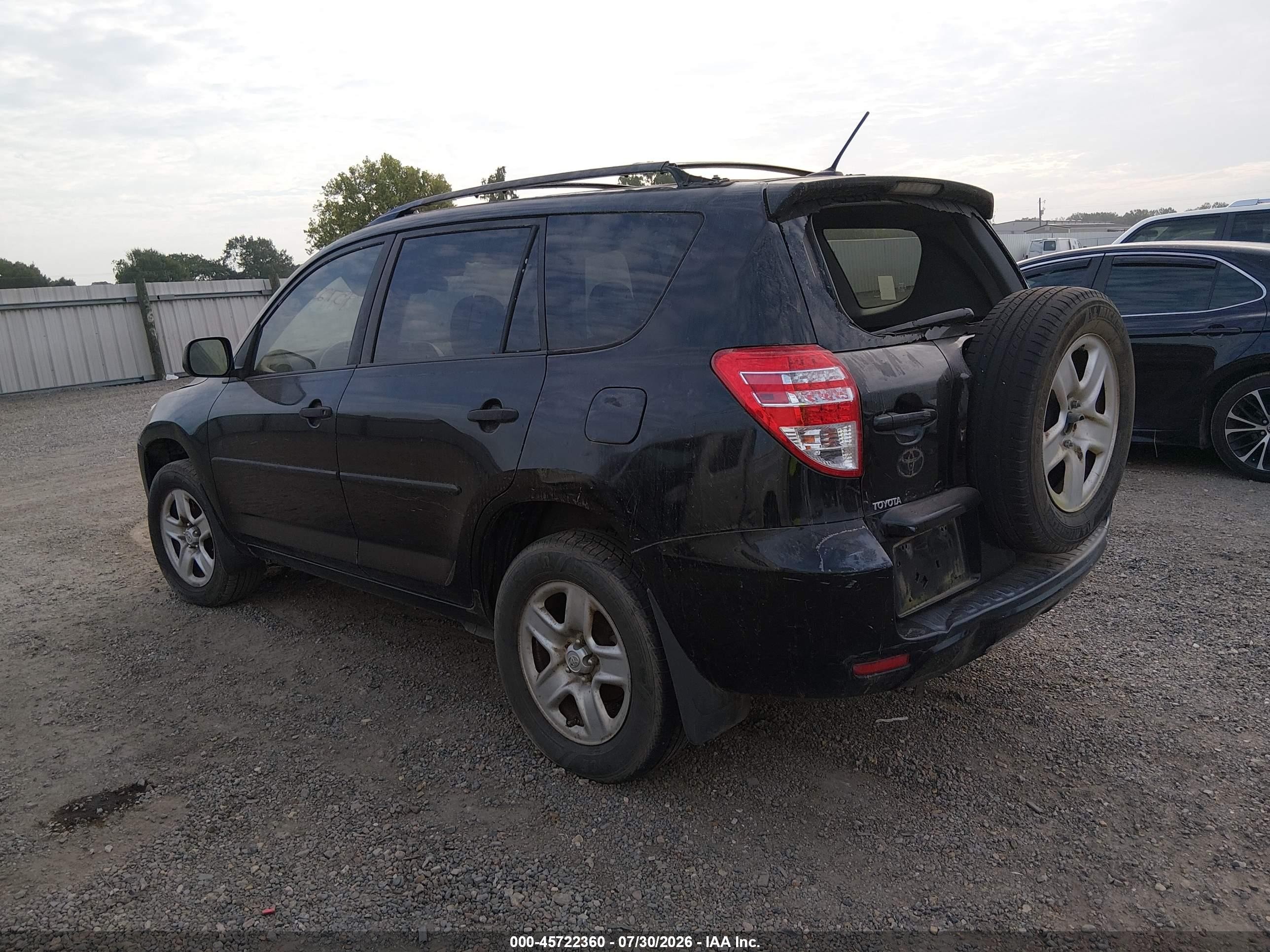 2010 Toyota Rav4   Black vin: JTMZF4DV1AD019587