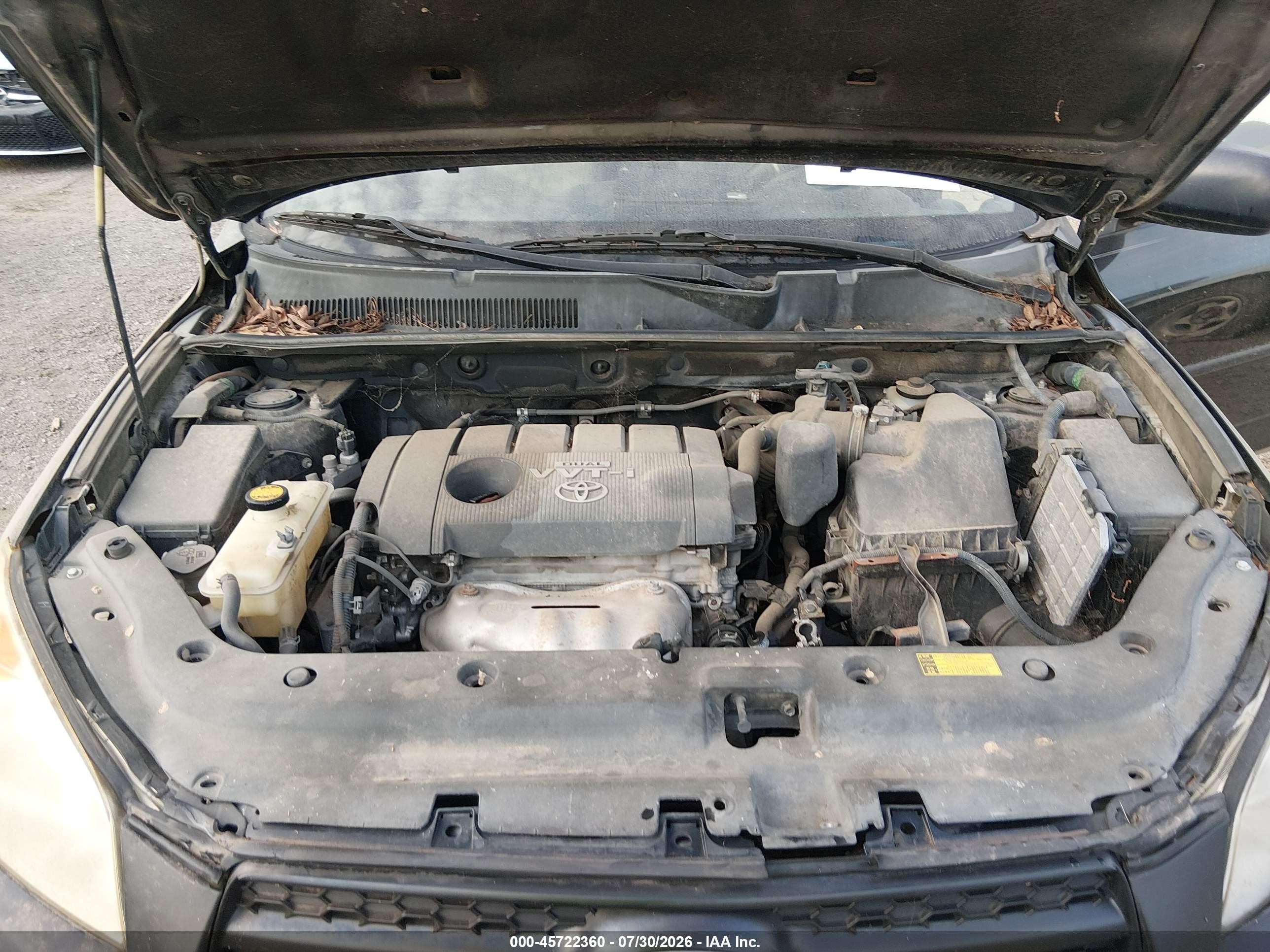 2010 Toyota Rav4   Black vin: JTMZF4DV1AD019587
