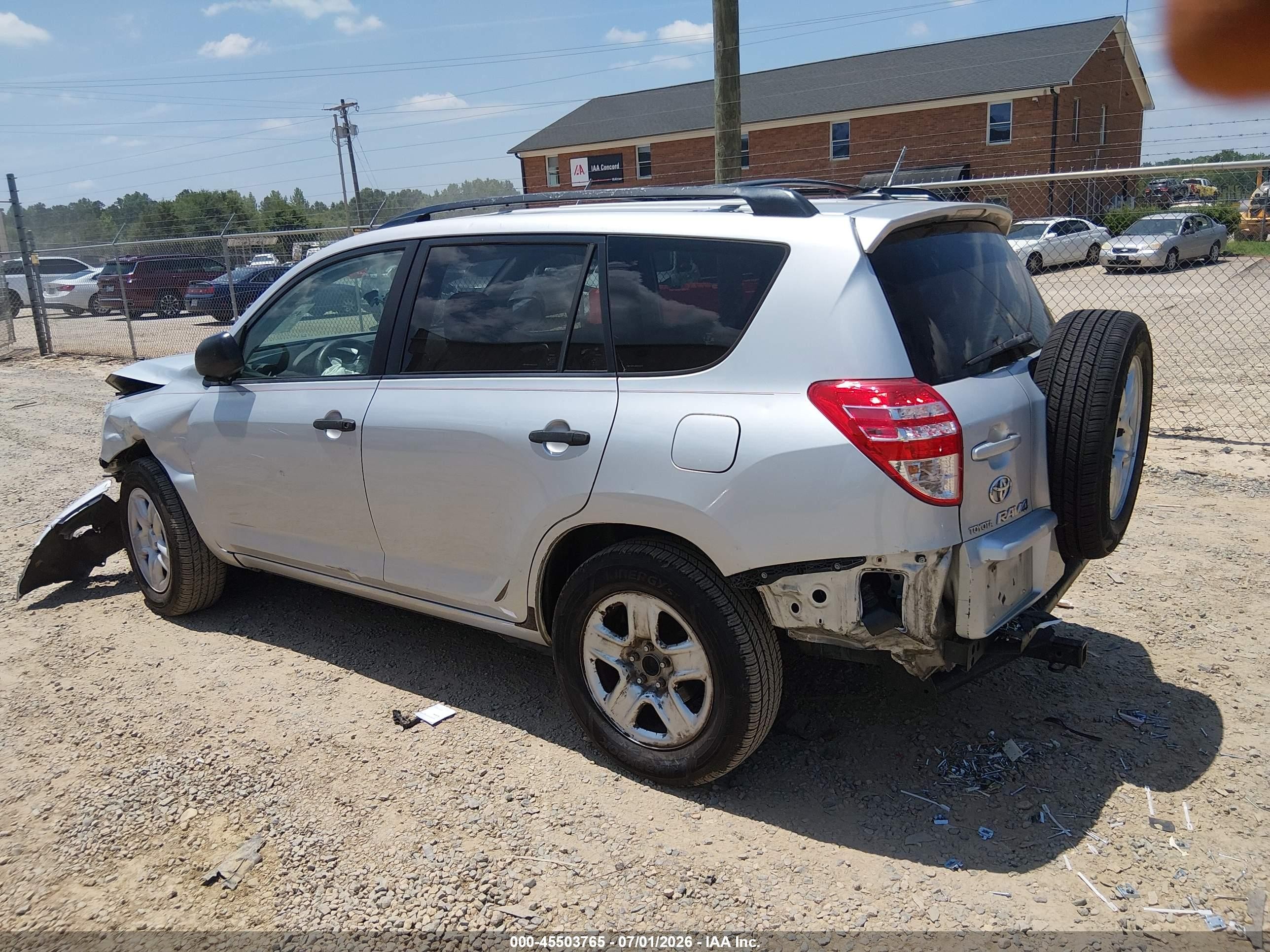 2010 Toyota Rav4   Silver vin: JTMZF4DV1AD024210