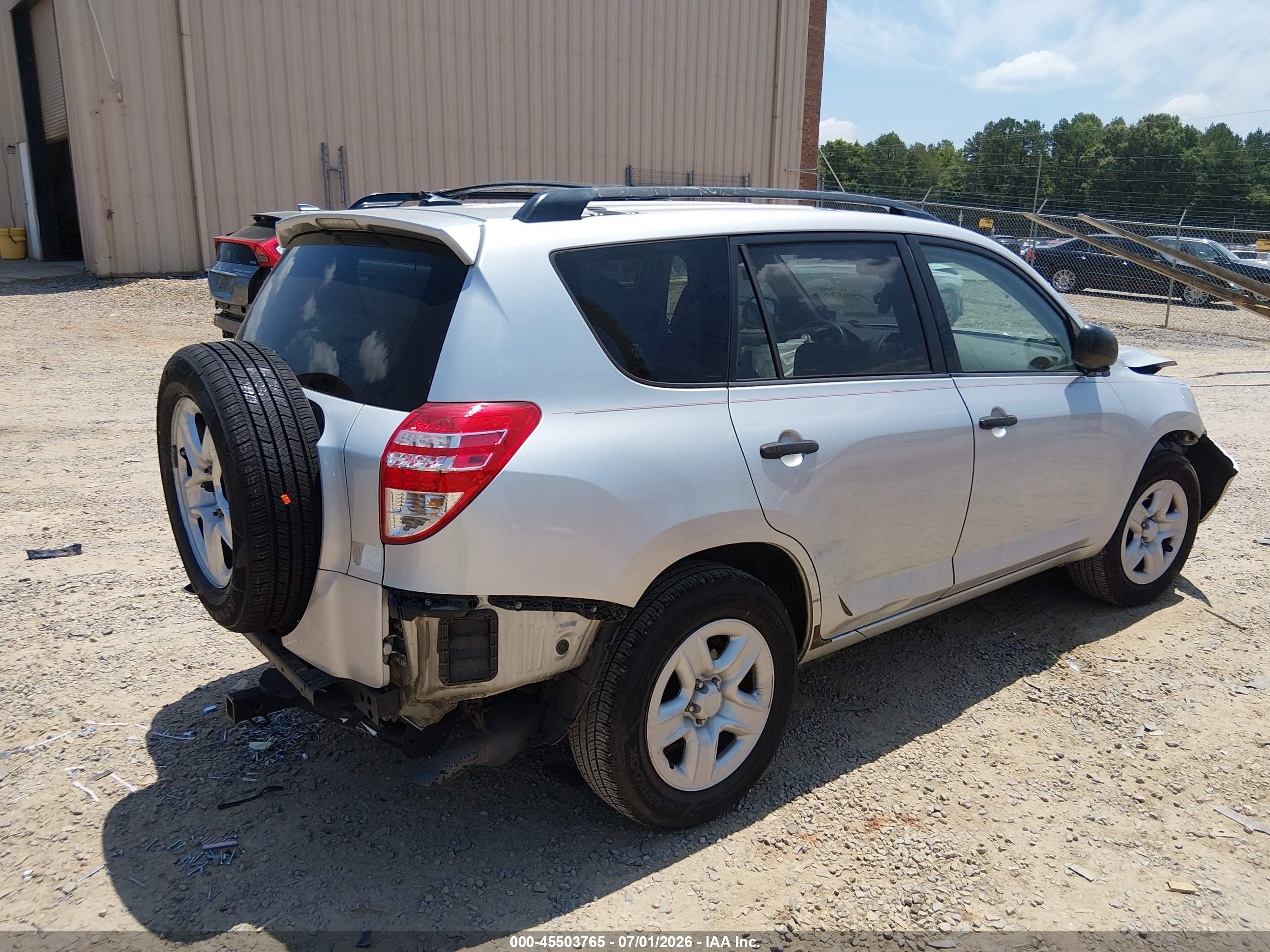 2010 Toyota Rav4   Silver vin: JTMZF4DV1AD024210