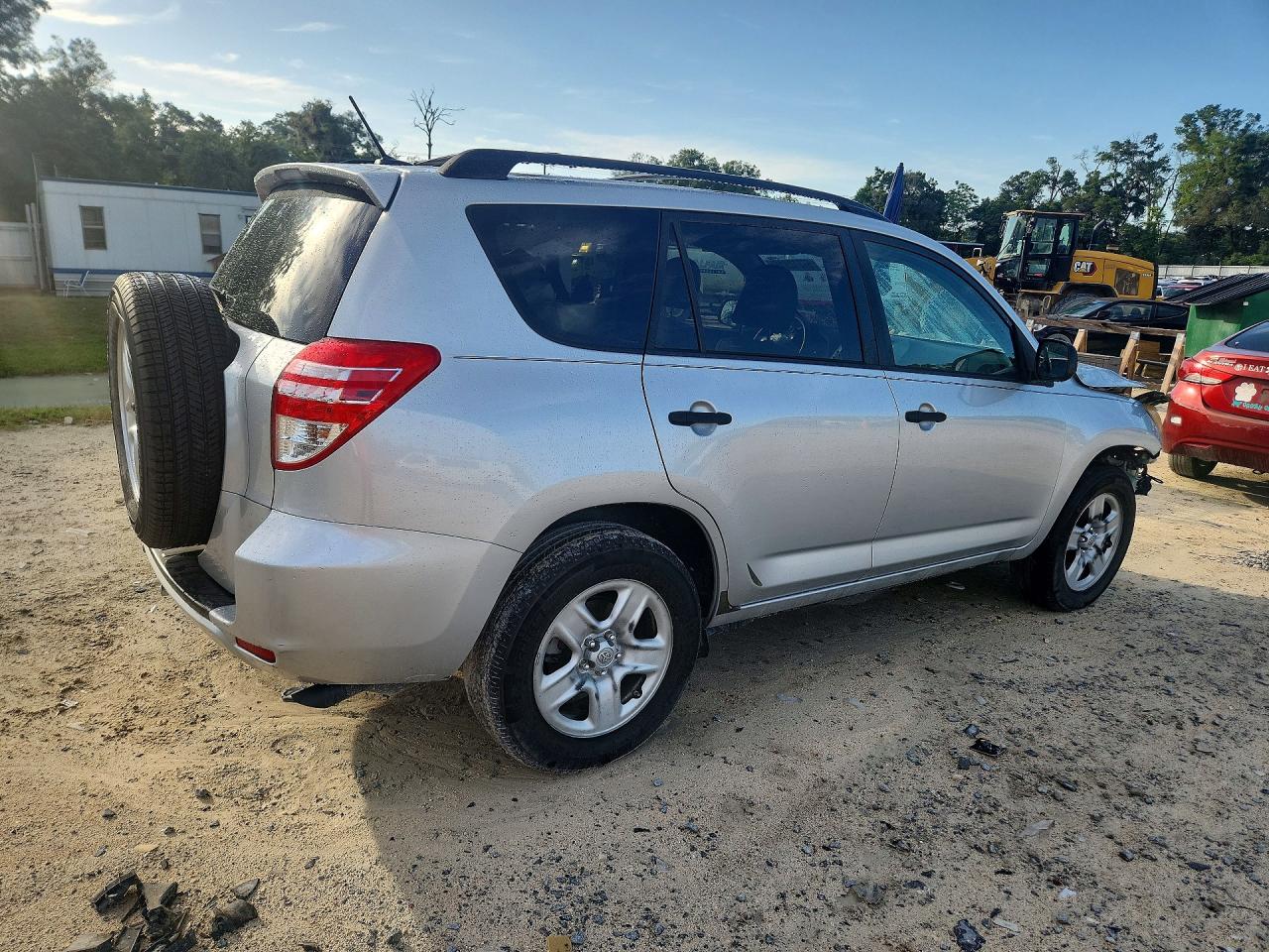 2010 Toyota Rav4 Base Silver vin: JTMZF4DV1AD026684