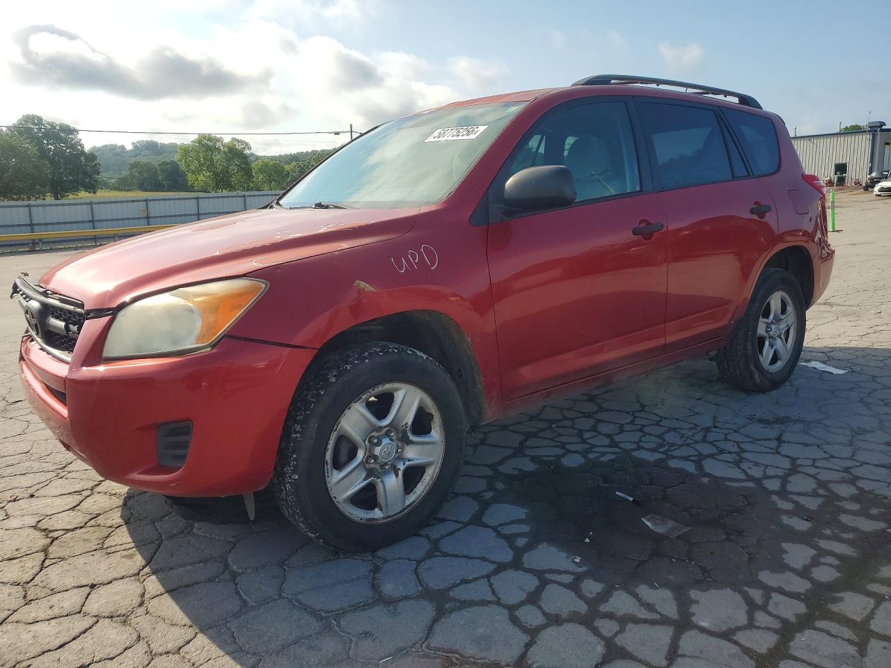 2010 Toyota Rav4 Base Red vin: JTMZF4DV1AD028063