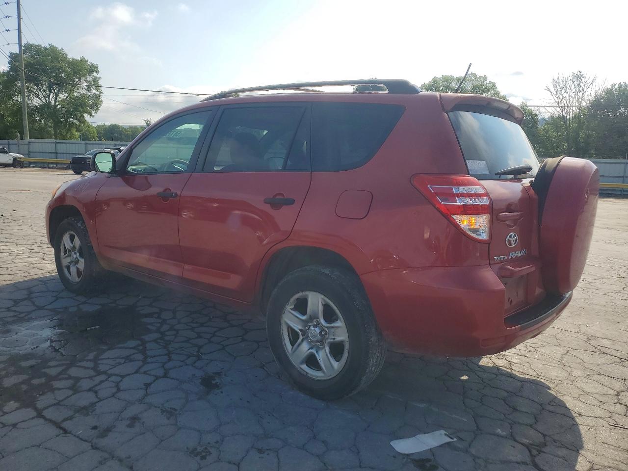 2010 Toyota Rav4 Base Red vin: JTMZF4DV1AD028063