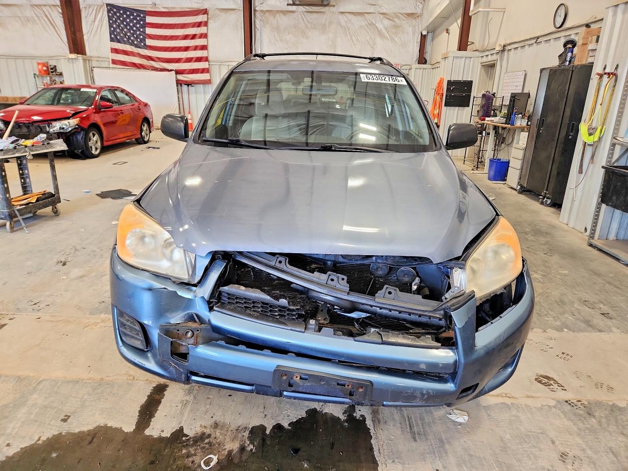 2011 Toyota Rav4 Base Blue vin: JTMZF4DV1B5037051